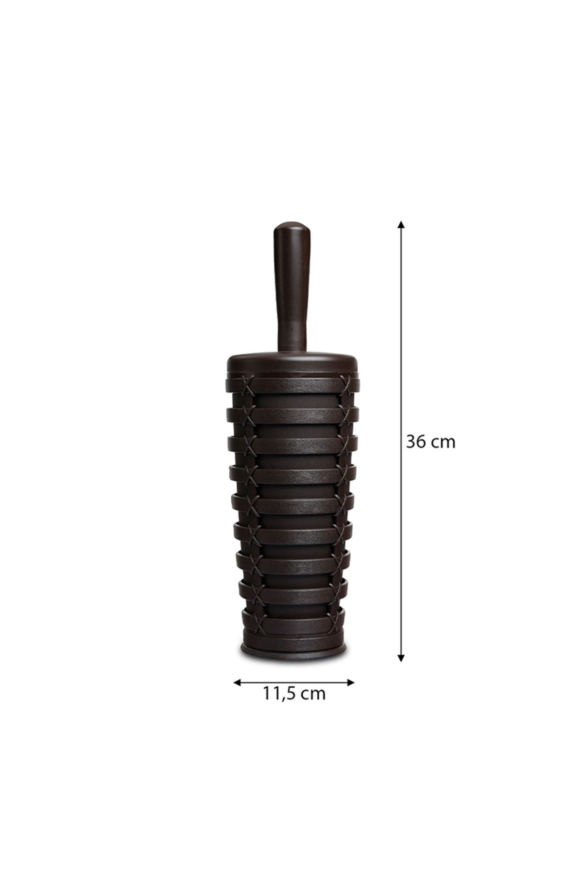 Prima Nova-Palm Toilet Brush Brown 3