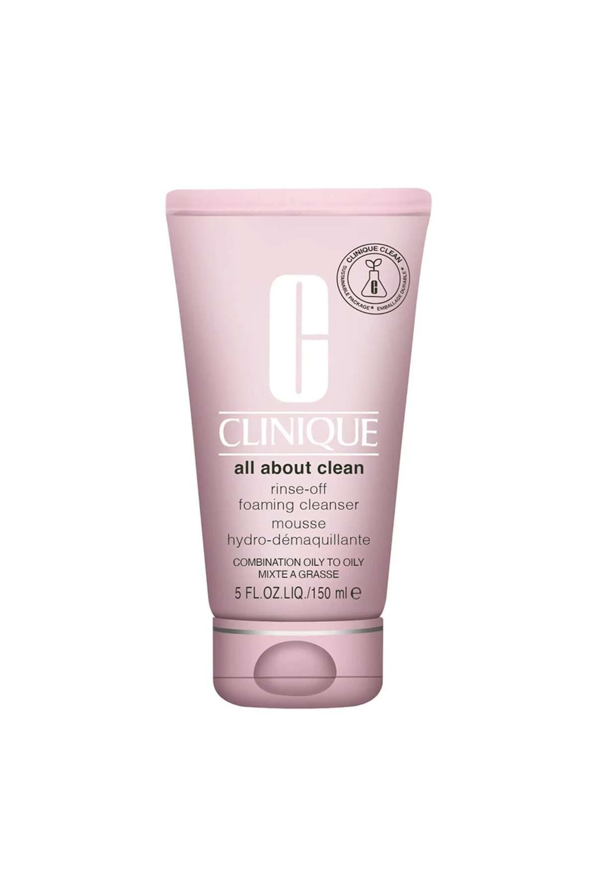 Clinique-Rinse-Off Foaming Cleanser - Foam Cleanser 150 ml 1