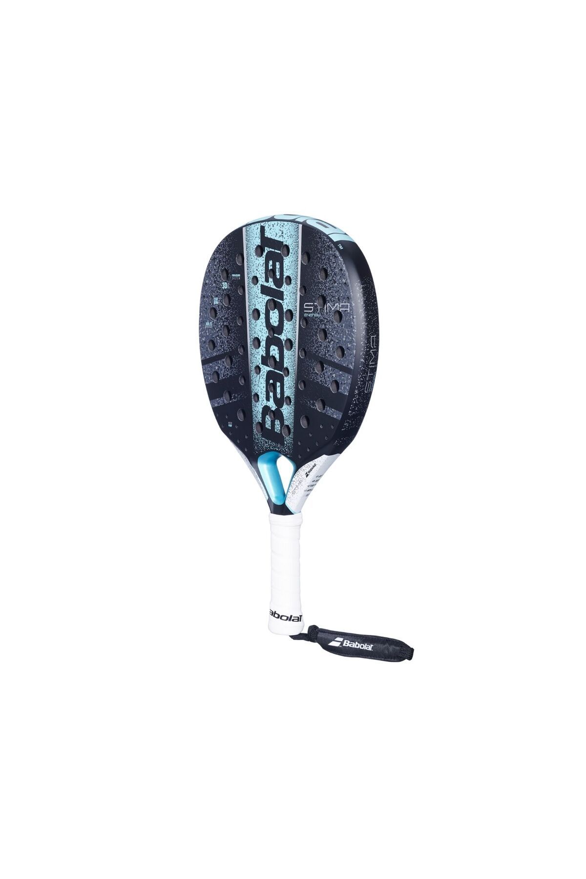 راکت تنیس استیما انرژی سیاه و سفید BABOLAT