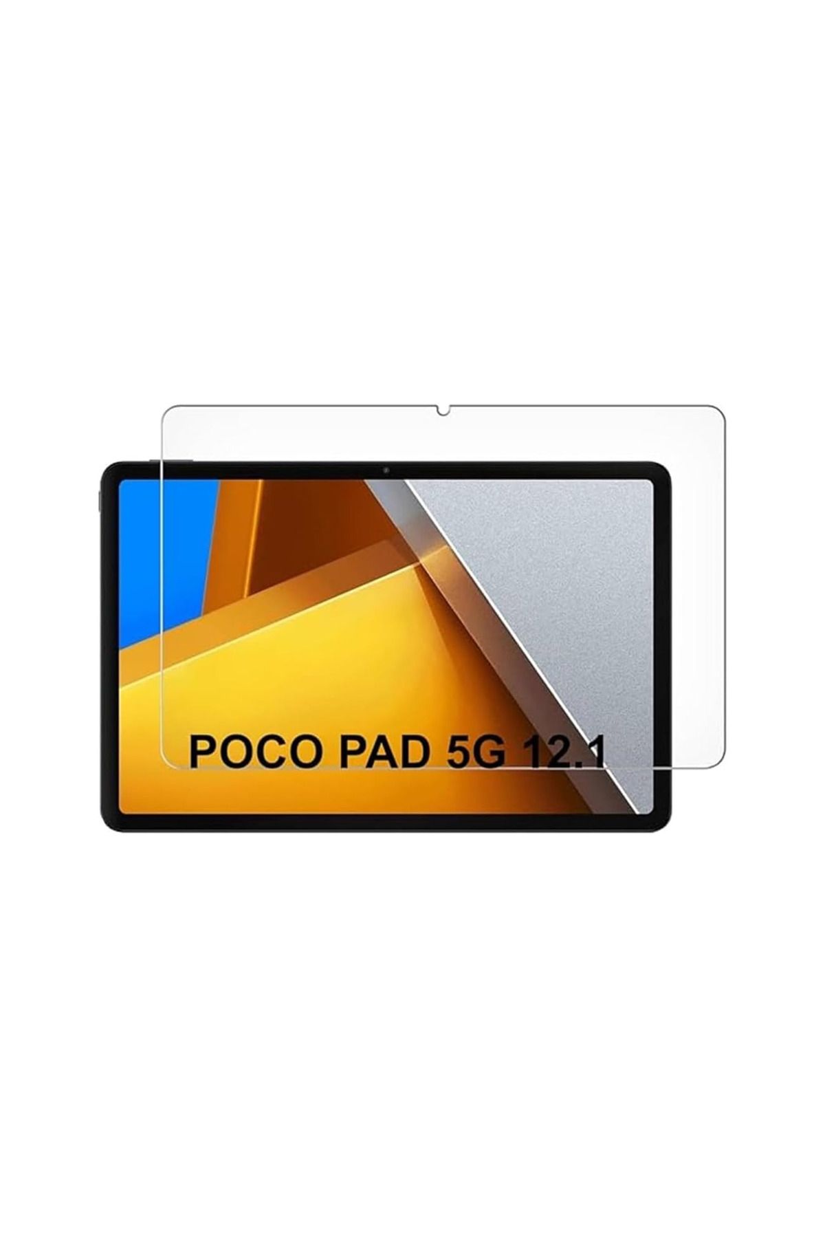 NANOSPACE Poco Pad (KAĞIT HİSSİ ) PaperMat İle Uyumlu Nano Esnek Cam Ekran Koruyucu