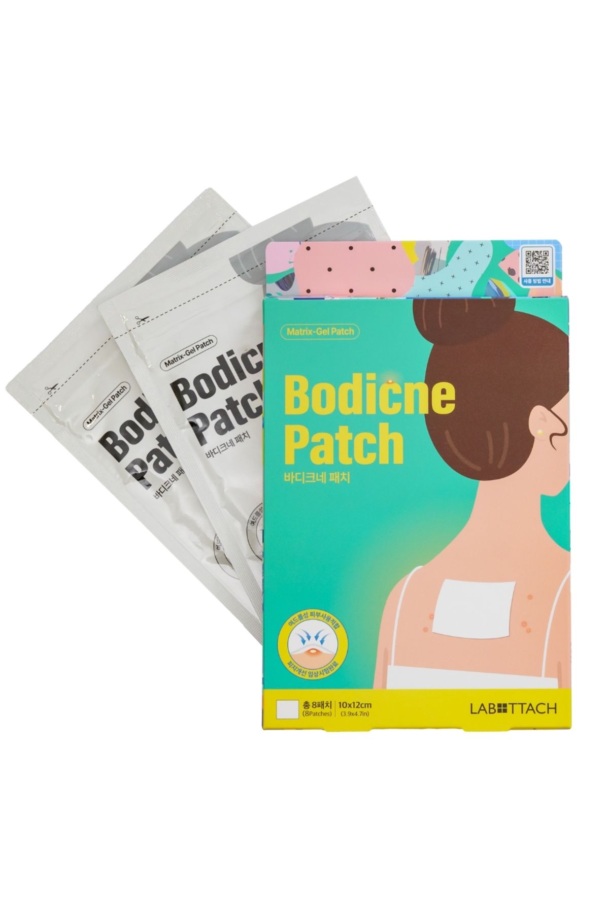 Others Plasture Wooshin Labottach Biodicne – Plasture Hidrogel Pentru Ten Acneic, Universal, 8 Buc. - One Size