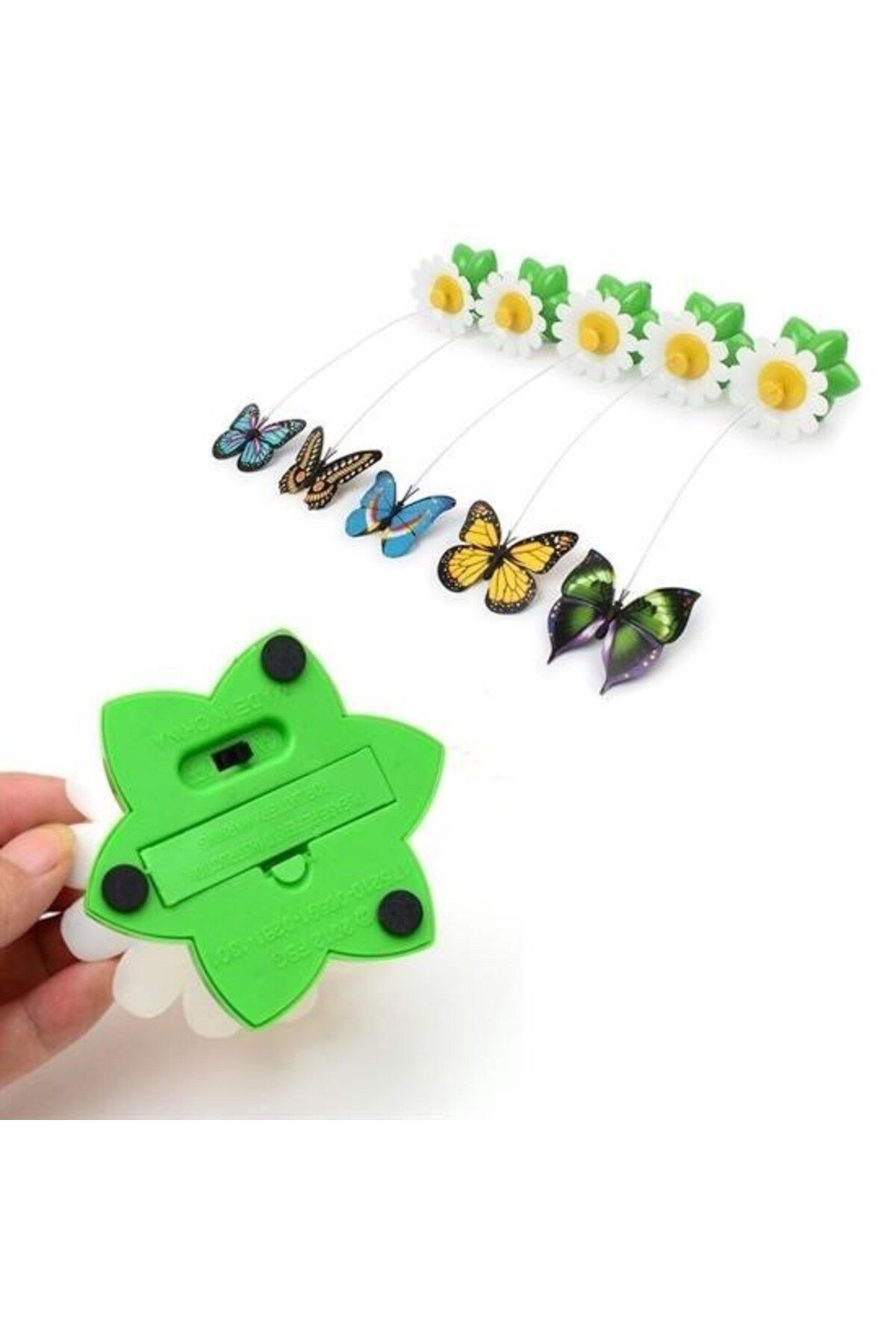 Belle Fusion-Animated Rotating Butterfly - Cat Toy (Battery Operated) 3