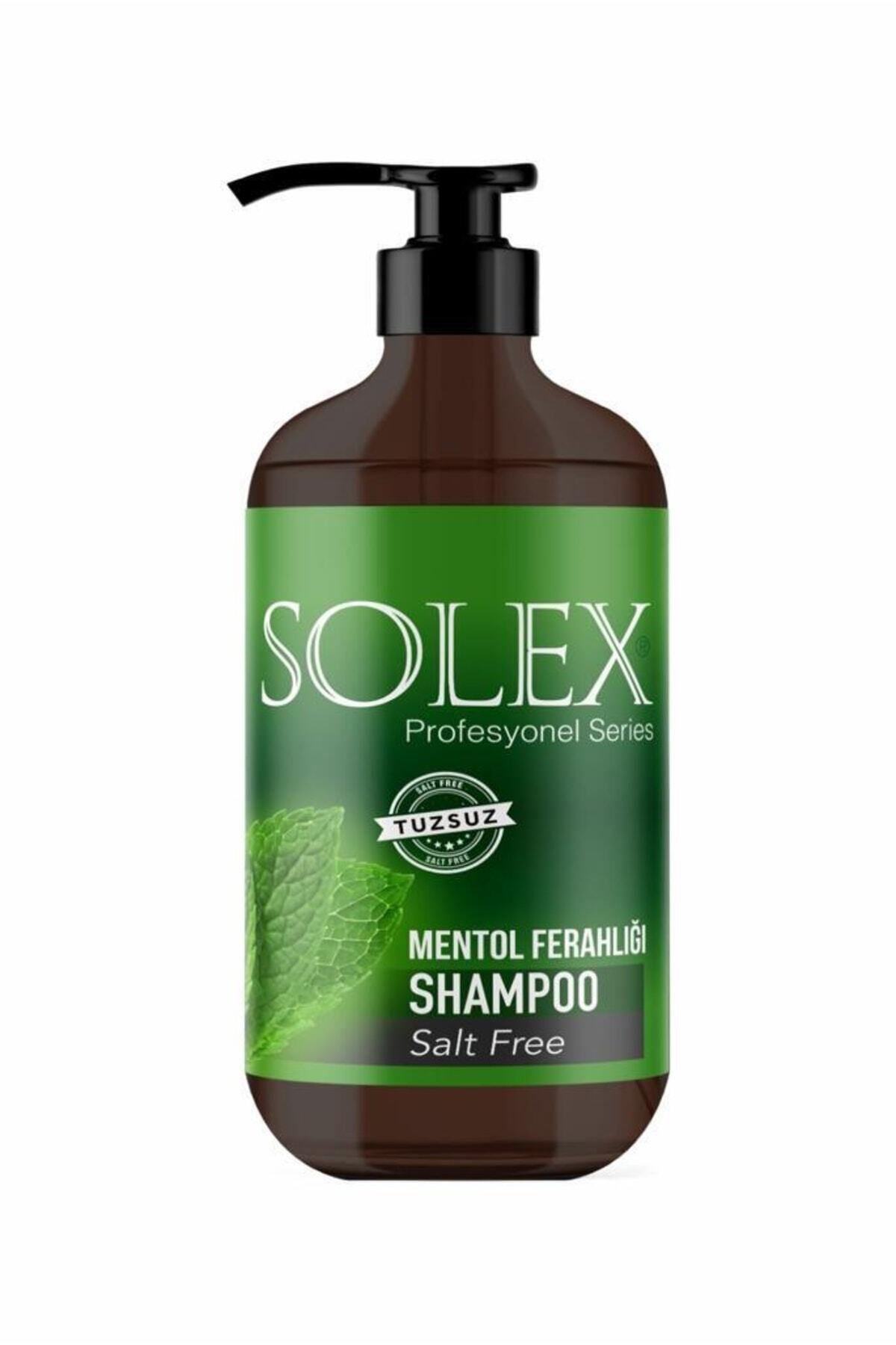 Solex-Salt-Free Professional Series Menthol Keratin Essence Shampoo 1.000 Ml+1000 ml 3