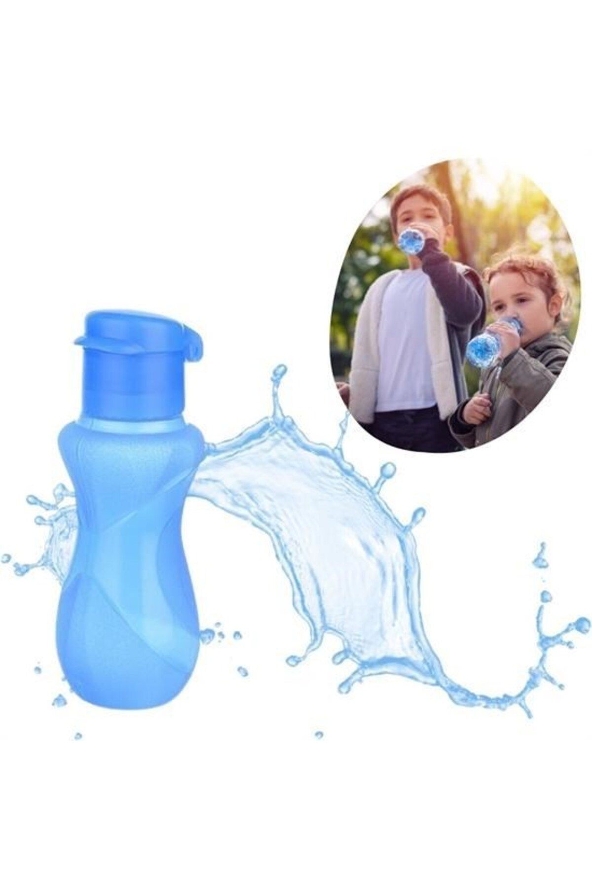 Biomak ® 250ml Kapasiteli Çocuk İçin Küçük Suluk Pratik El Matarası