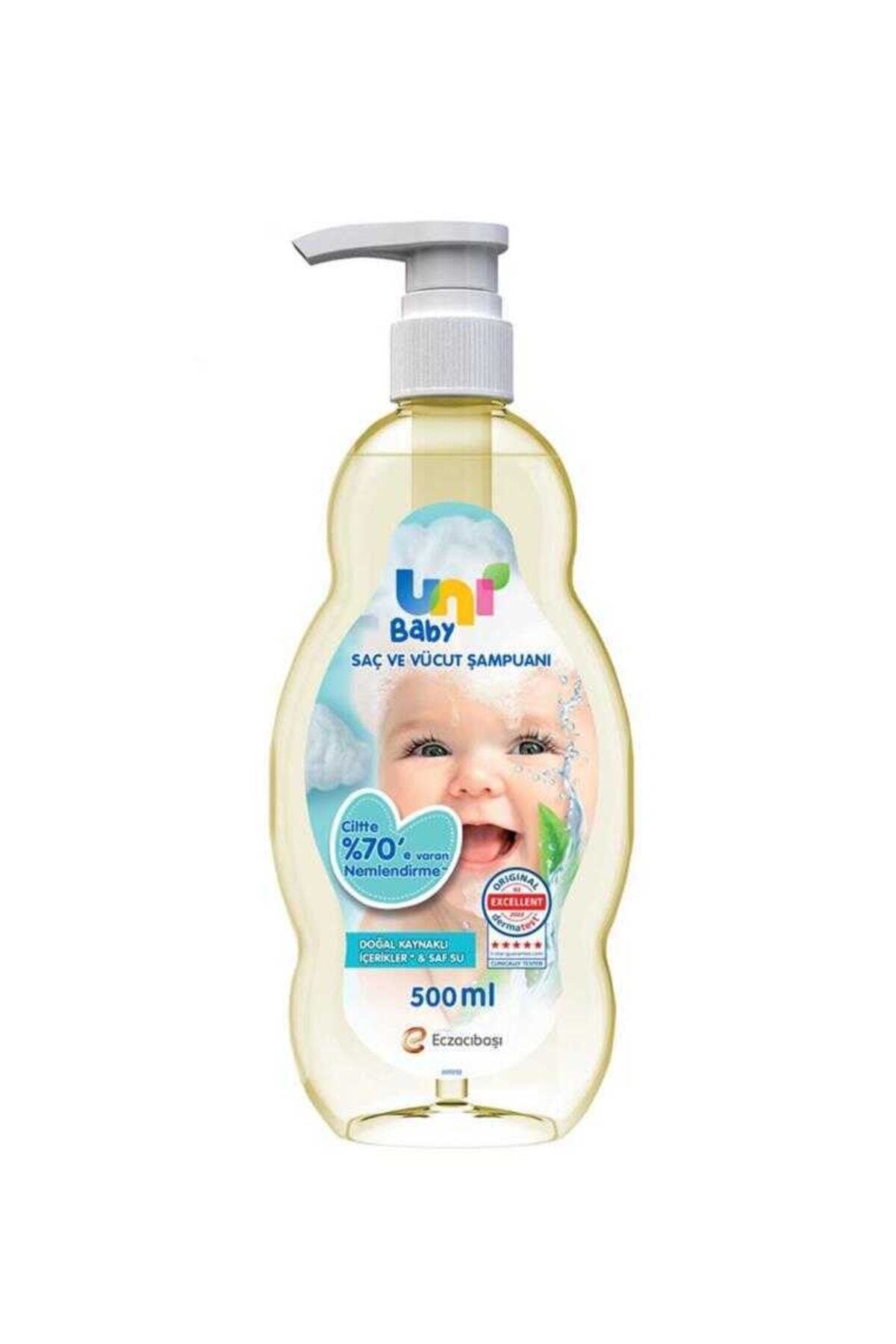 Uni Baby Saç Ve Vücut Şampuanı 500 Ml fotoğrafı 2 (önizleme)