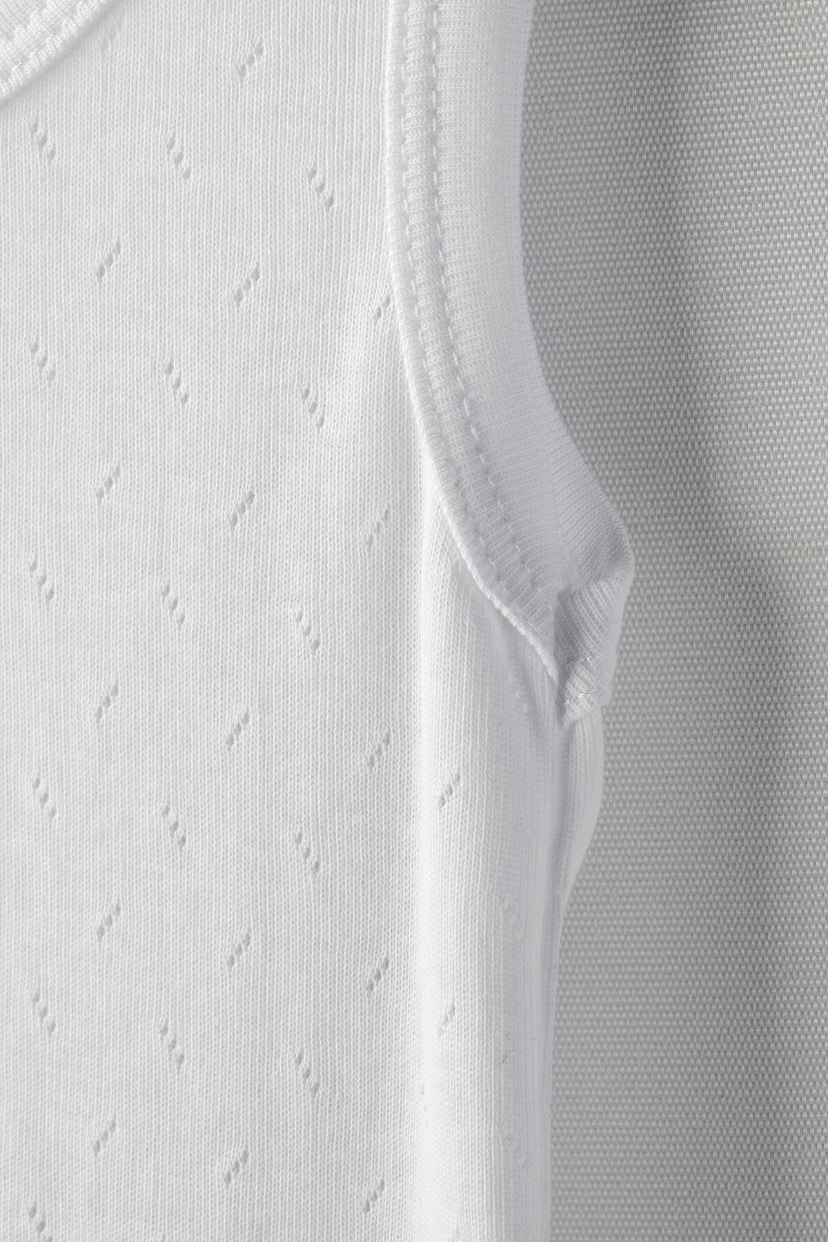 Tiffany Baby %100 Pamuk Nefes Alan Jakarlı Bebek Atlet Badi 0 36 Ay fotoğrafı 4 (önizleme)