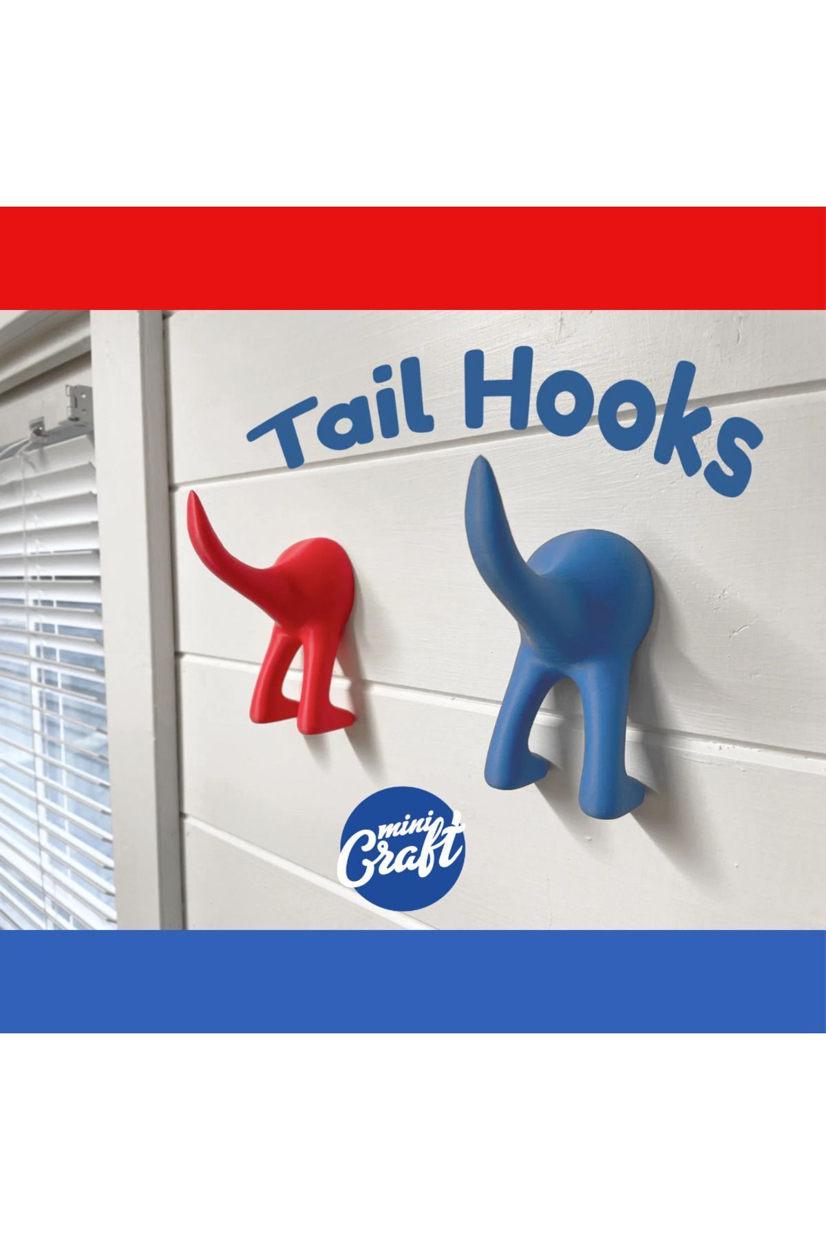 3D Tail Hook Askı