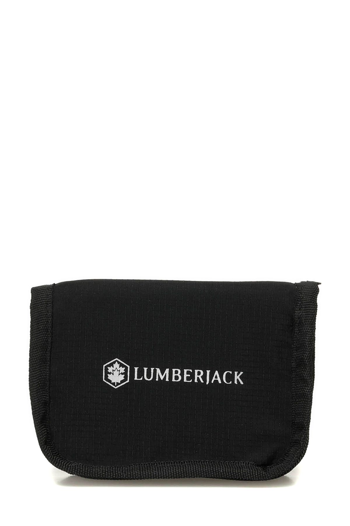 lumberjack-RIPSTOP CZDN 4PR محفظة رجالية سوداء 1