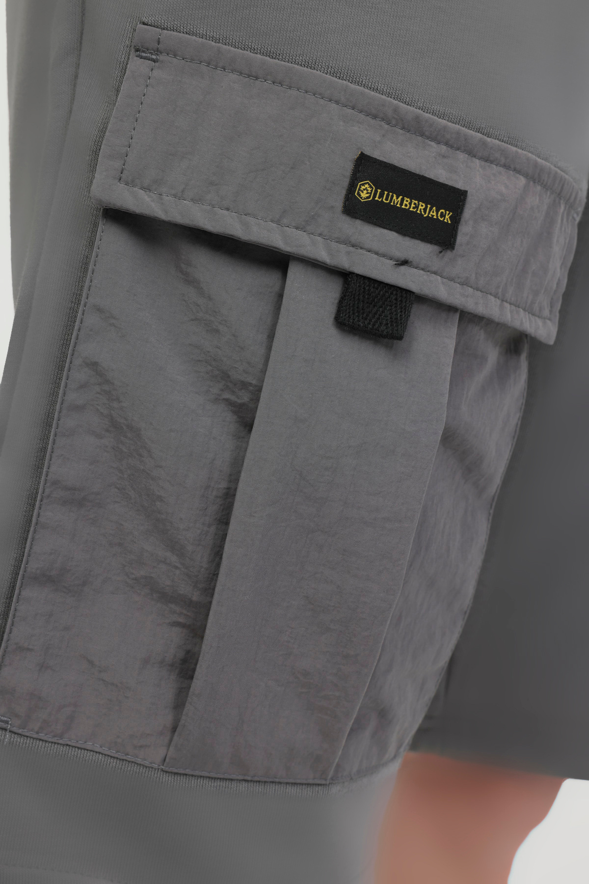 lumberjack-ML UTHAR 20UT1016 4FX Anthracite Men's Shorts 3