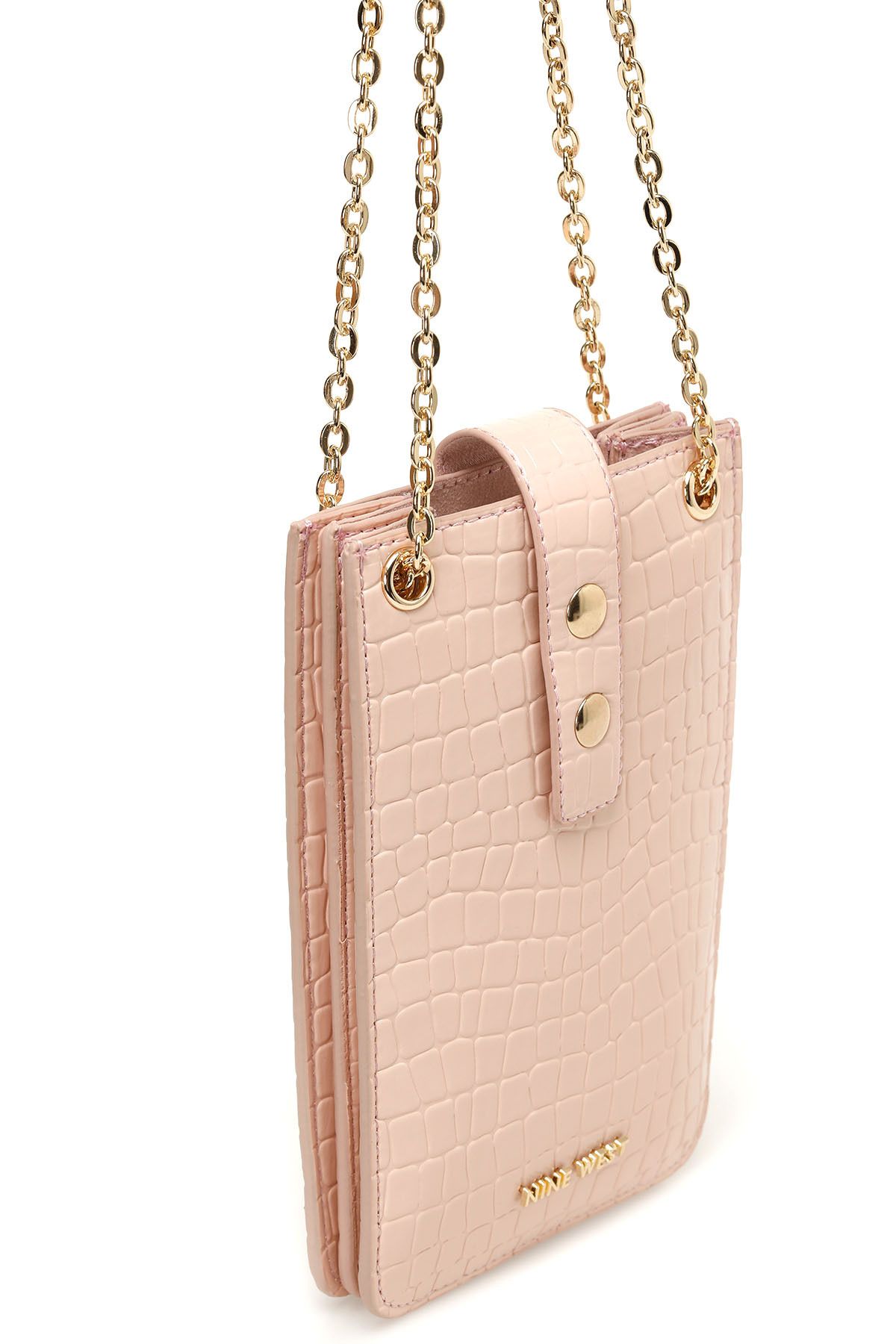 Nine West-RITAA 4FX Cremefarbene Damen-Handytasche 4
