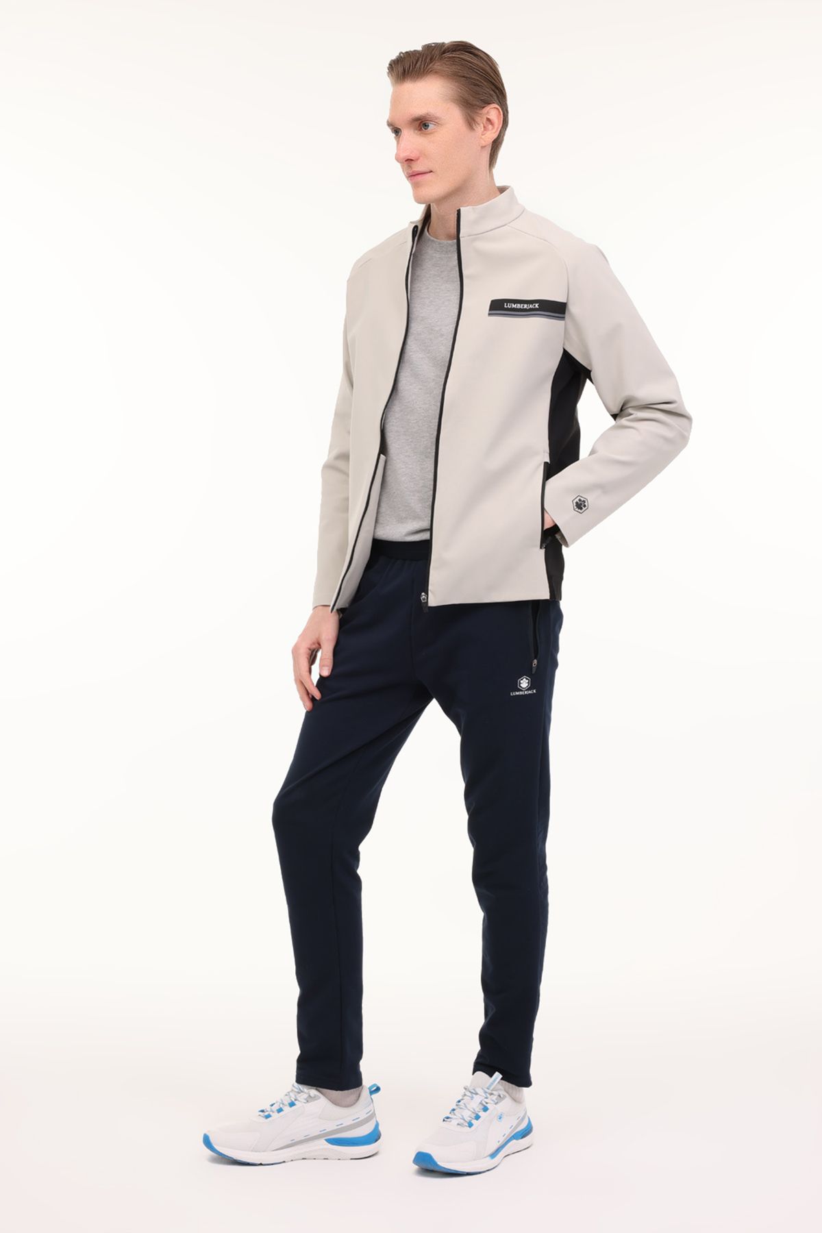 lumberjack-ml Greys 5afw-81 4pr Stone Color Ανδρικό Softshell 3