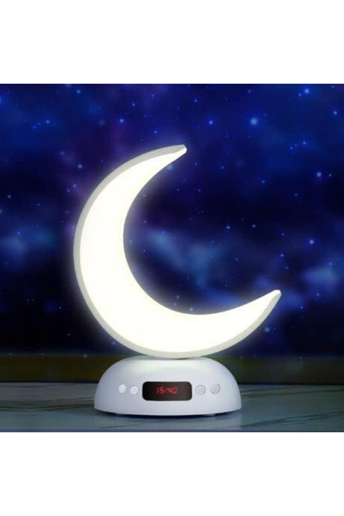Generic-Moon Quran Lamp (White) 1
