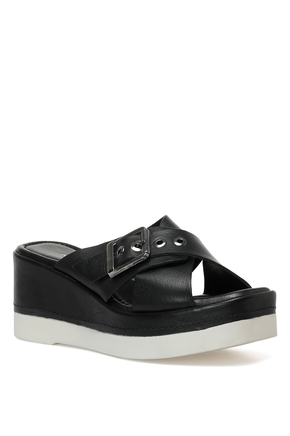 دمپایی مشکی زنانه سیاه Liya 3FX Nine West
