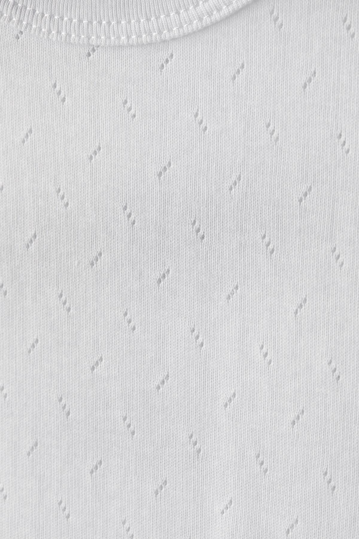 Tiffany Baby %100 Pamuk Nefes Alan Jakarlı Bebek Atlet Badi 0 36 Ay fotoğrafı 5 (önizleme)