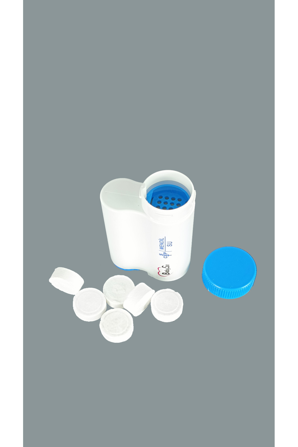 BABYSO Sıkıştırılmış Bebek Mendili Seyahat Seti 6 Mendil Kapasiteli fotoğrafı 6 (önizleme)