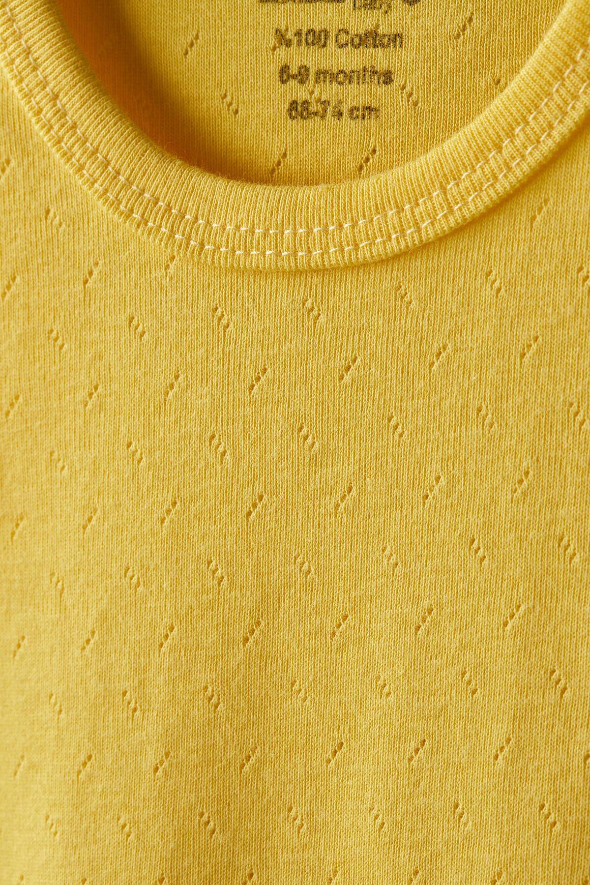 Tiffany Baby %100 Pamuk Nefes Alan Jakarlı Bebek Atlet Badi 0 36 Ay fotoğrafı 5 (önizleme)