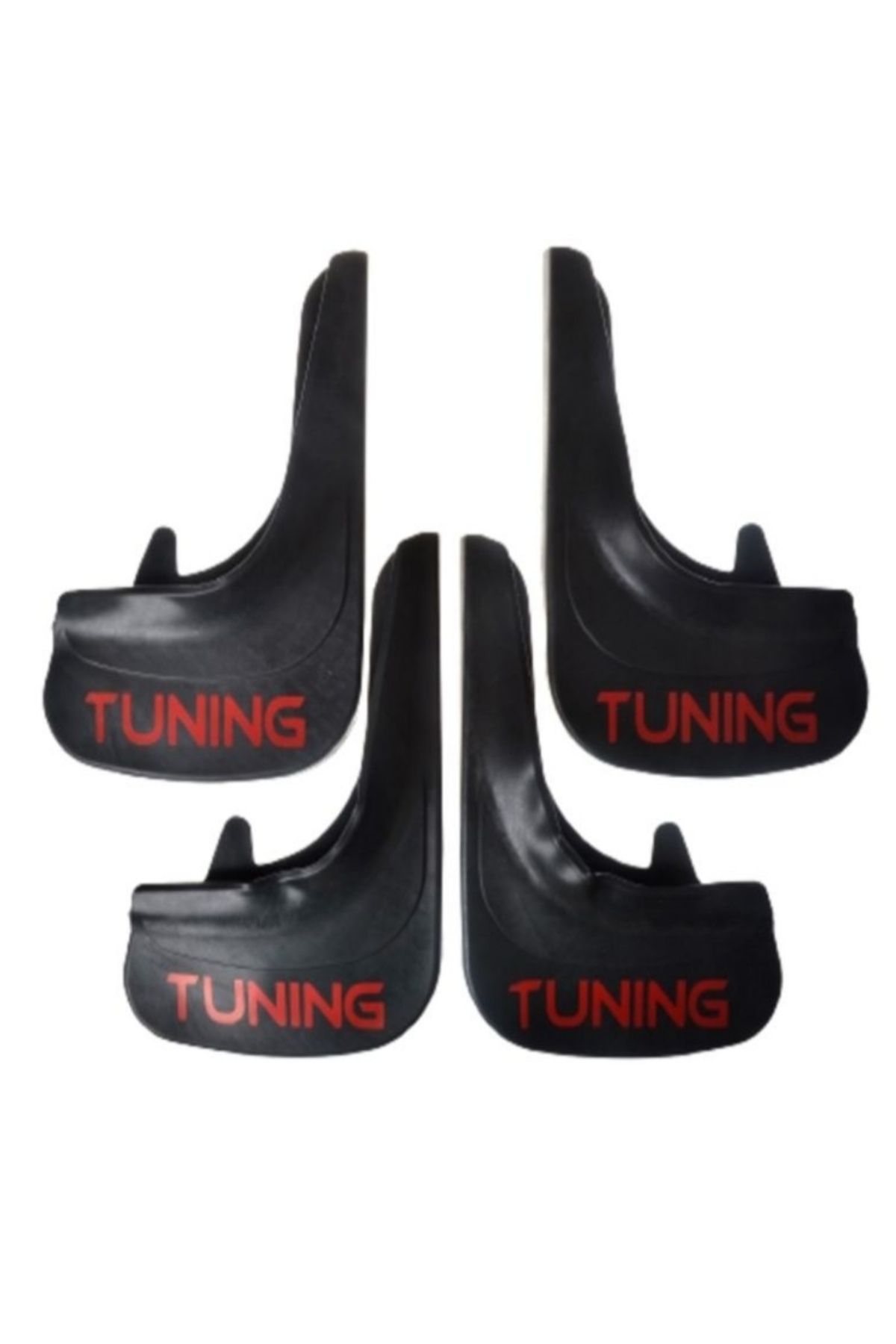 SONİKON LİNE-Renault Fluence Tuning Written 4-Piece Dust Cover Mudguard Mudguard Compatible with All Cases Modified 2