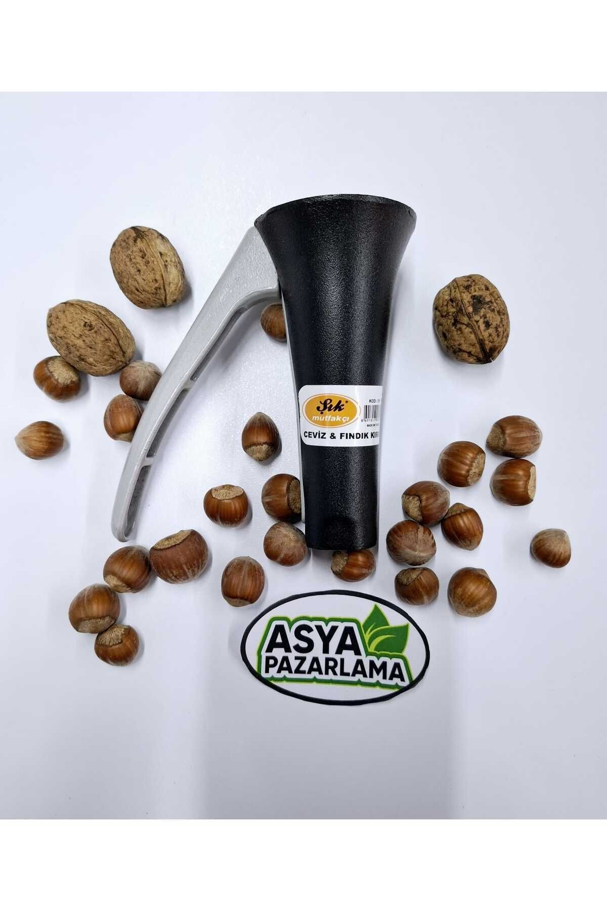 ASYA PAZARLAMA-Walnut Cracker, Hazelnut Cracker, Shelled Nut Crusher, Metal Cracker 1