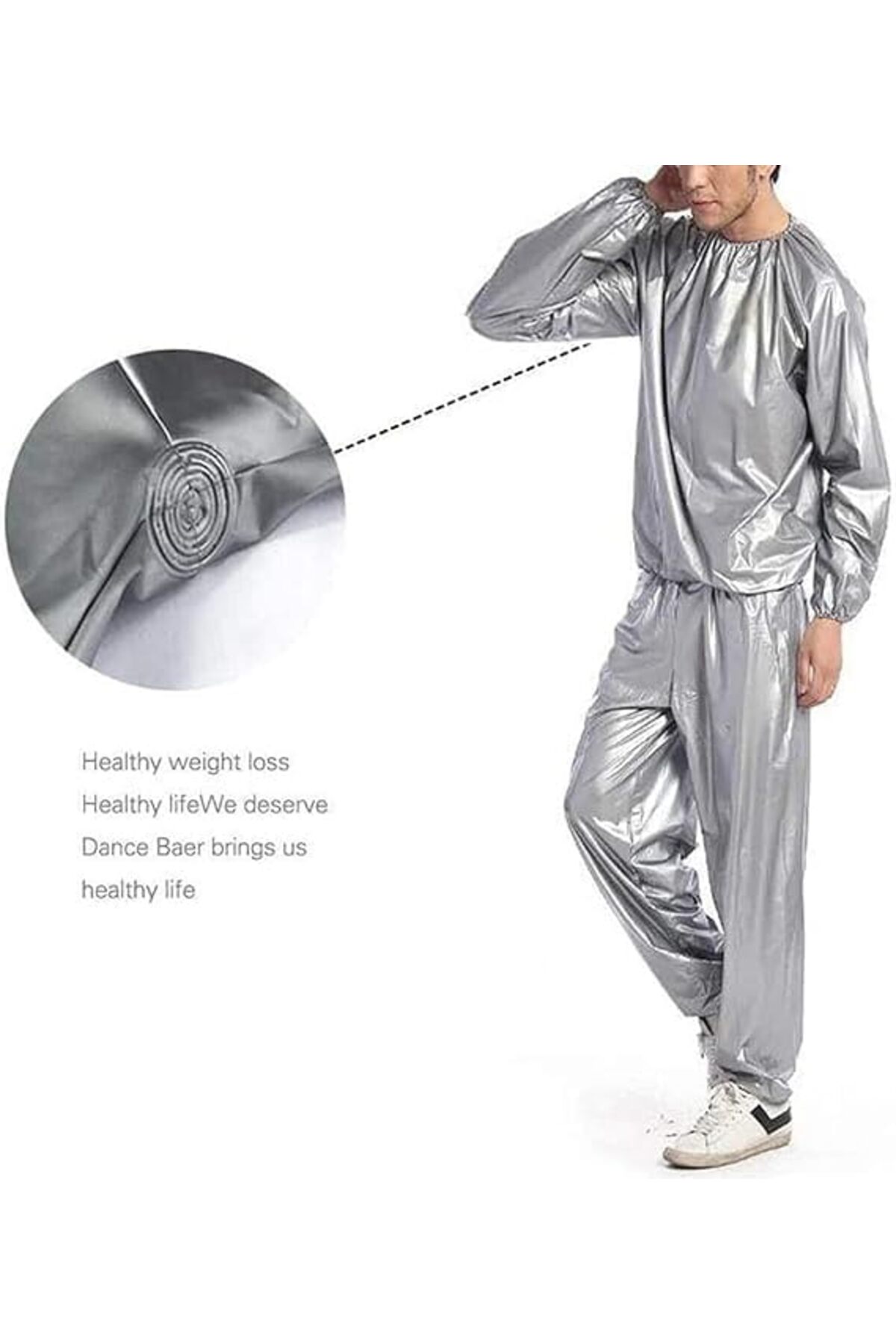 بدلة ساونا فضية من BUNCA