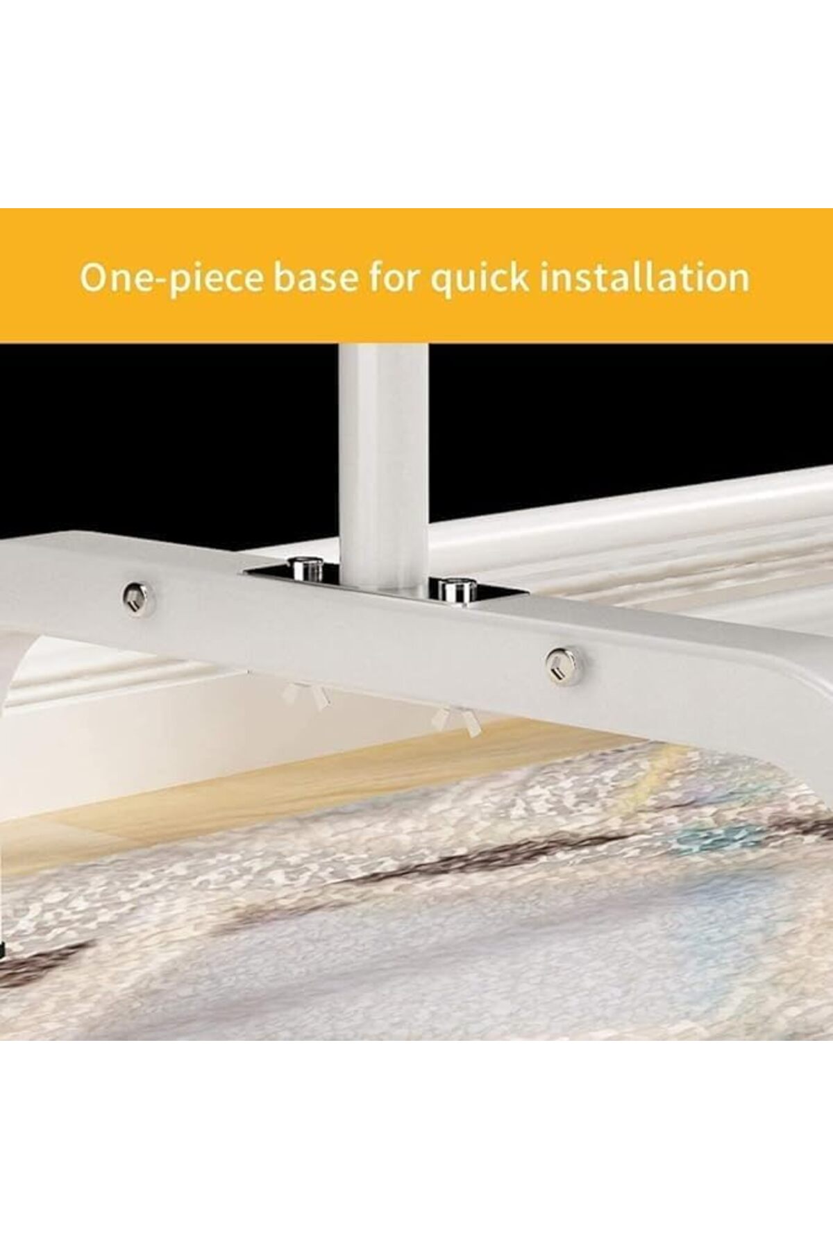 حامل ملابس مزدوج - 1.10 متر من BUNCA