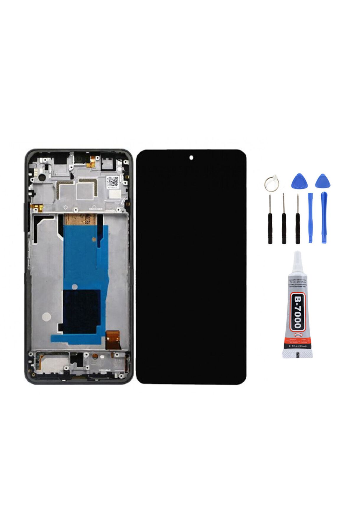 TamirCep Xiaomi Redmi Note 11 Pro 4G Uyumlu Çıtalı Ekran Lcd Dokunmatik Tamir Seti Hediyeli