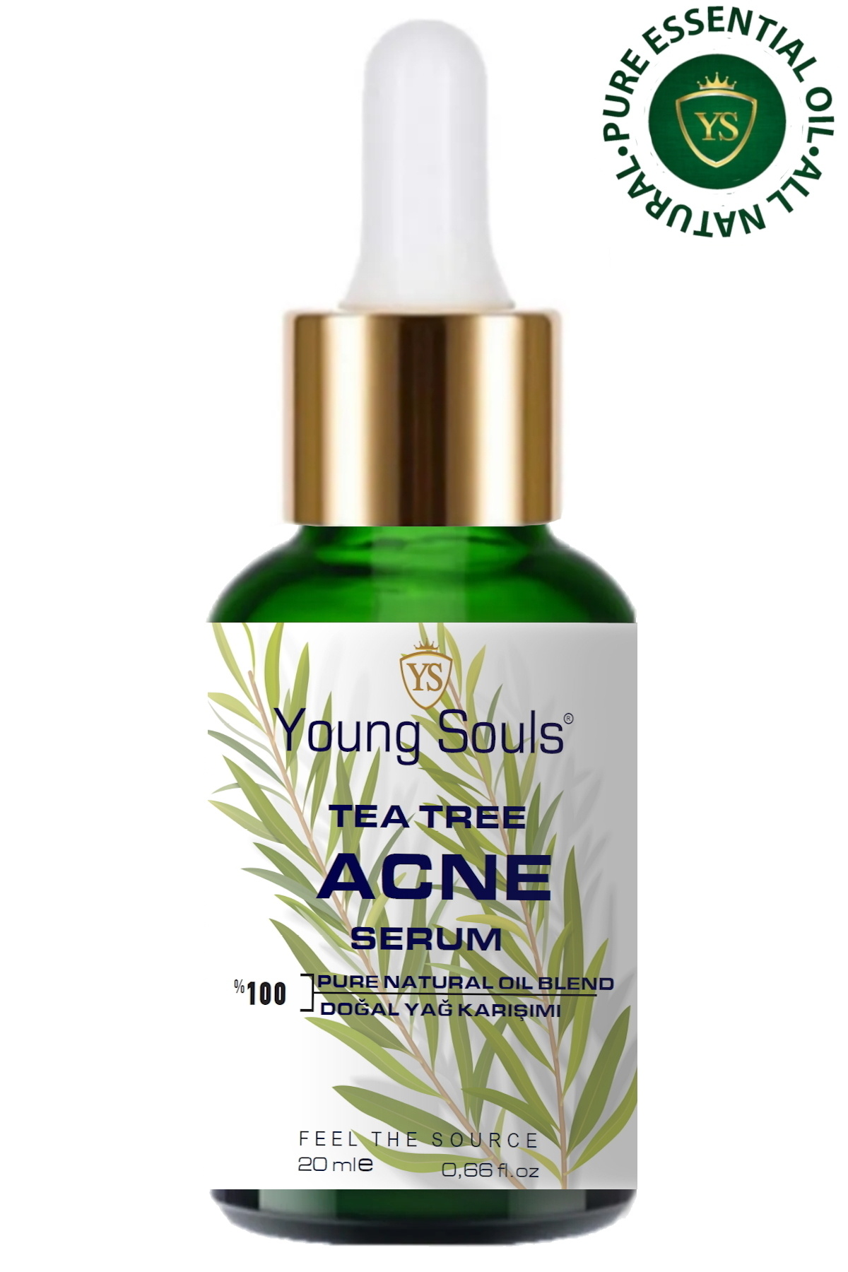 YOUNG SOULS-Aromatherapy Tea Tree Acne Serum Tea Tree Anti-Acne Serum 20 ml 5