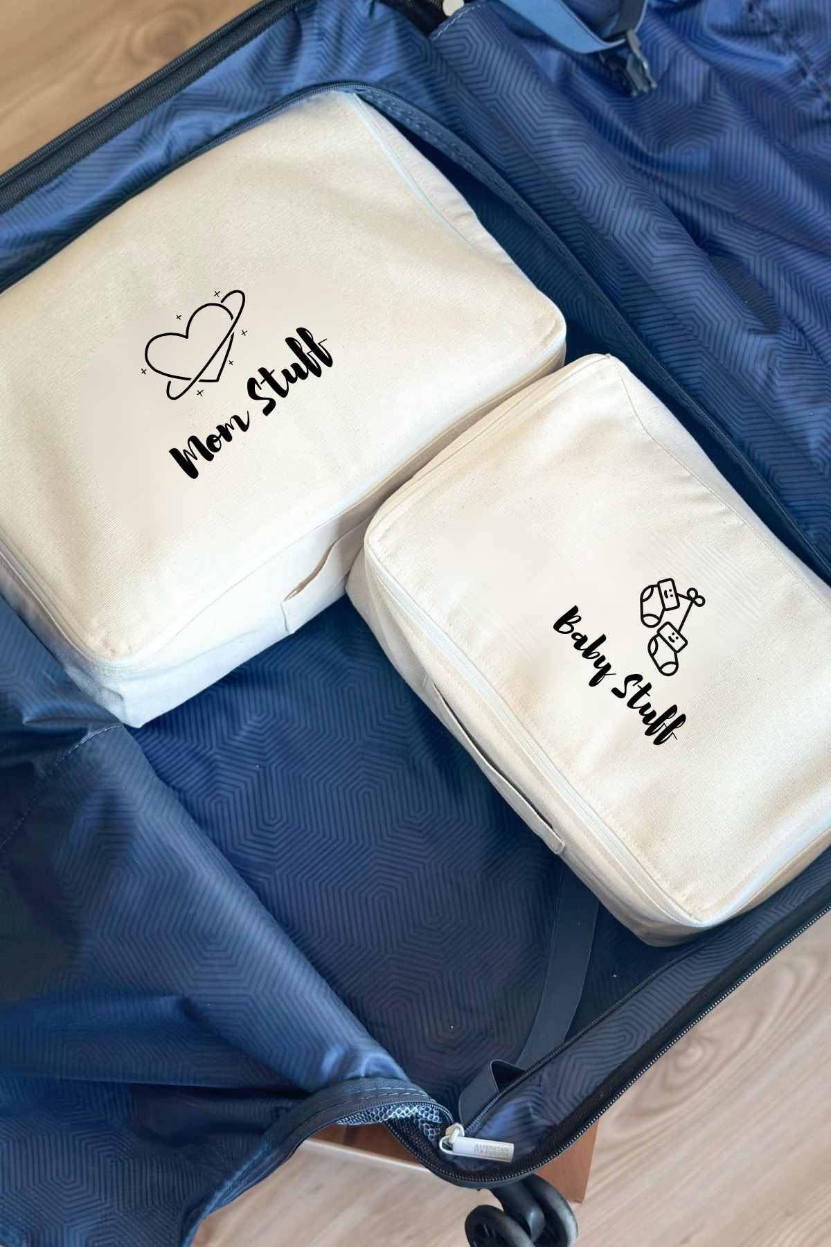 Mama Yoyo Baby Kids 2'li Bebek Doğum Hastane Düzenleme Hastane Çıkışı Içi Düzenleyici Organizer çanta mom-baby stuff fotoğrafı 3 (önizleme)