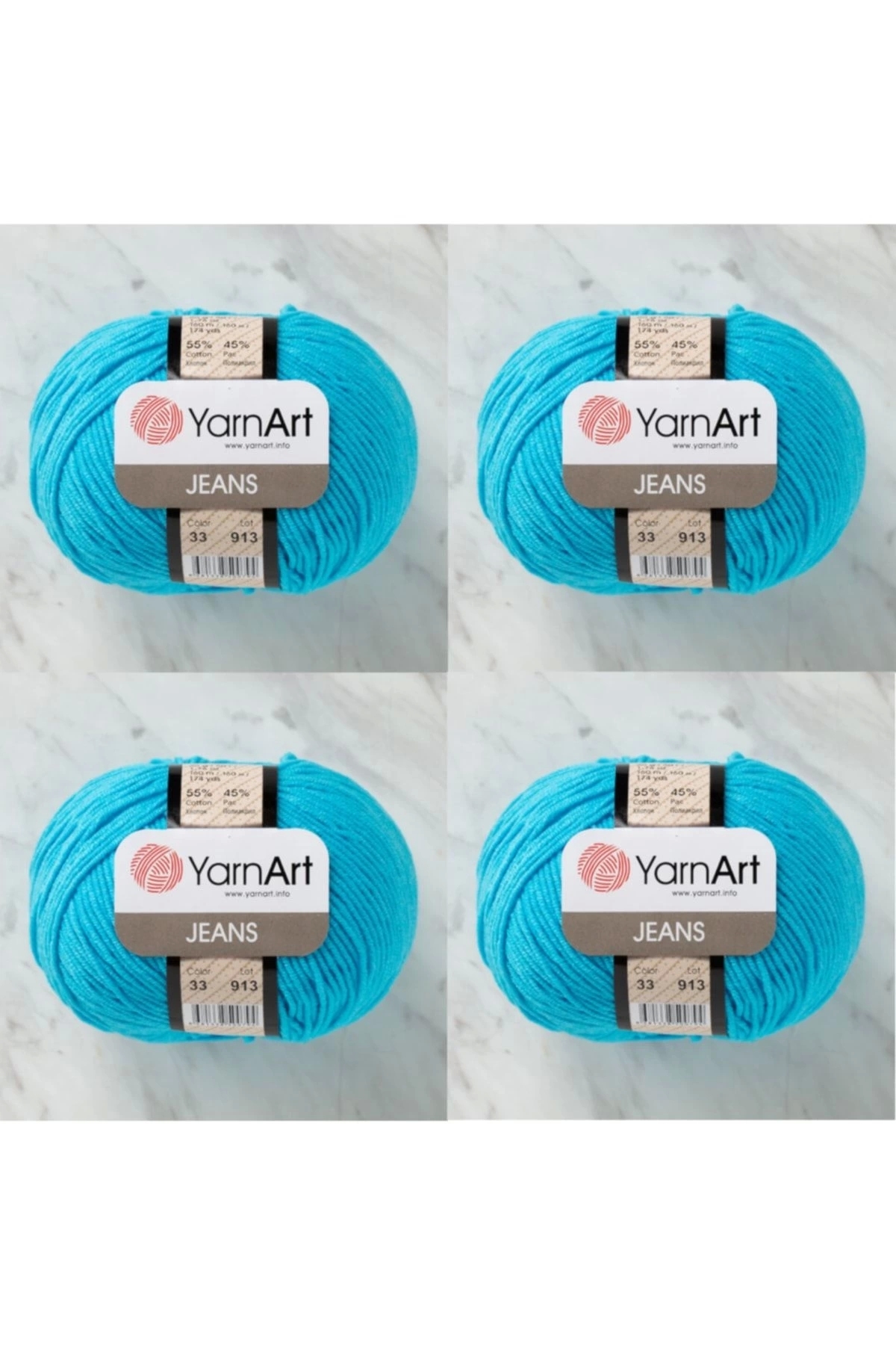 Jeans 33 4-Pack Amigurimi Baby Rope