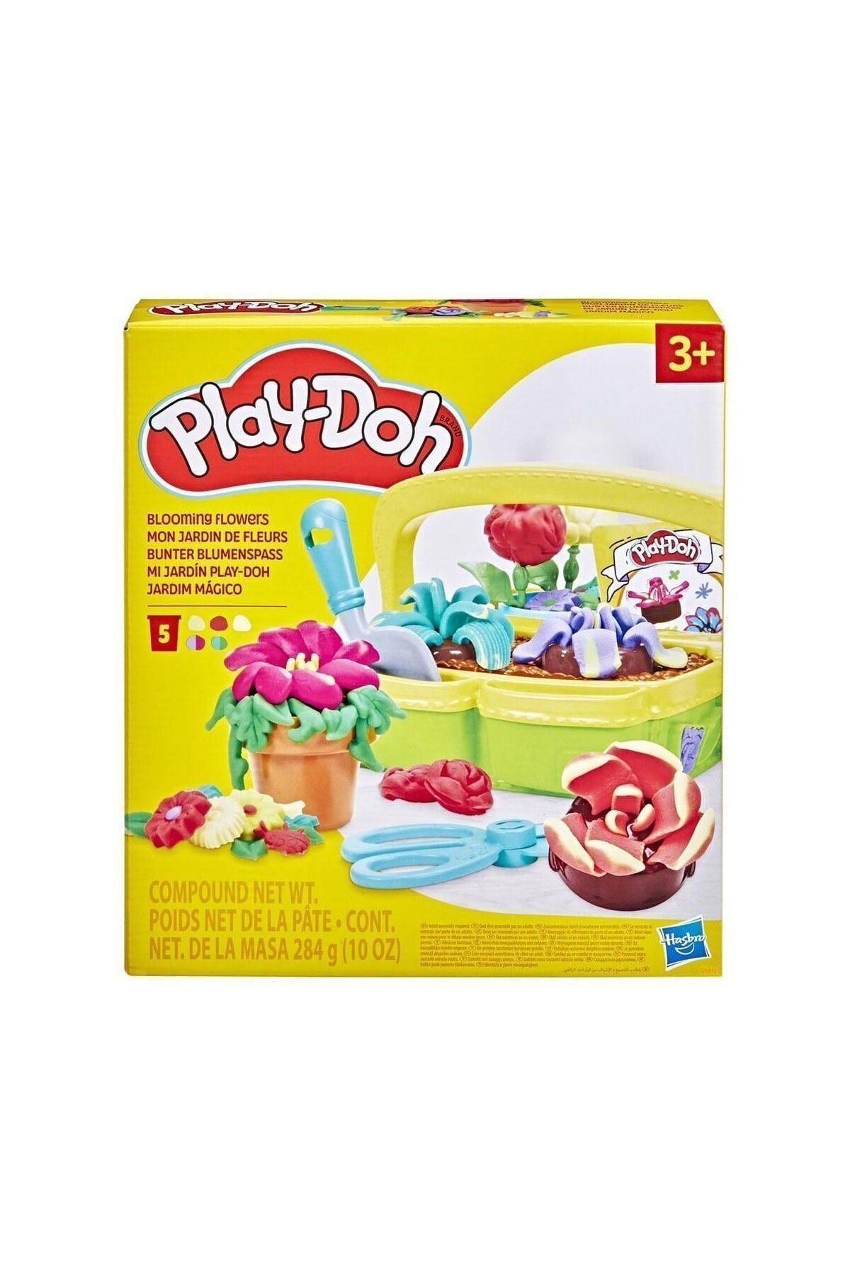 DENİZ G0492 Play-Doh Renkli Çiçekler Botanik Oyun Seti +3 yaş