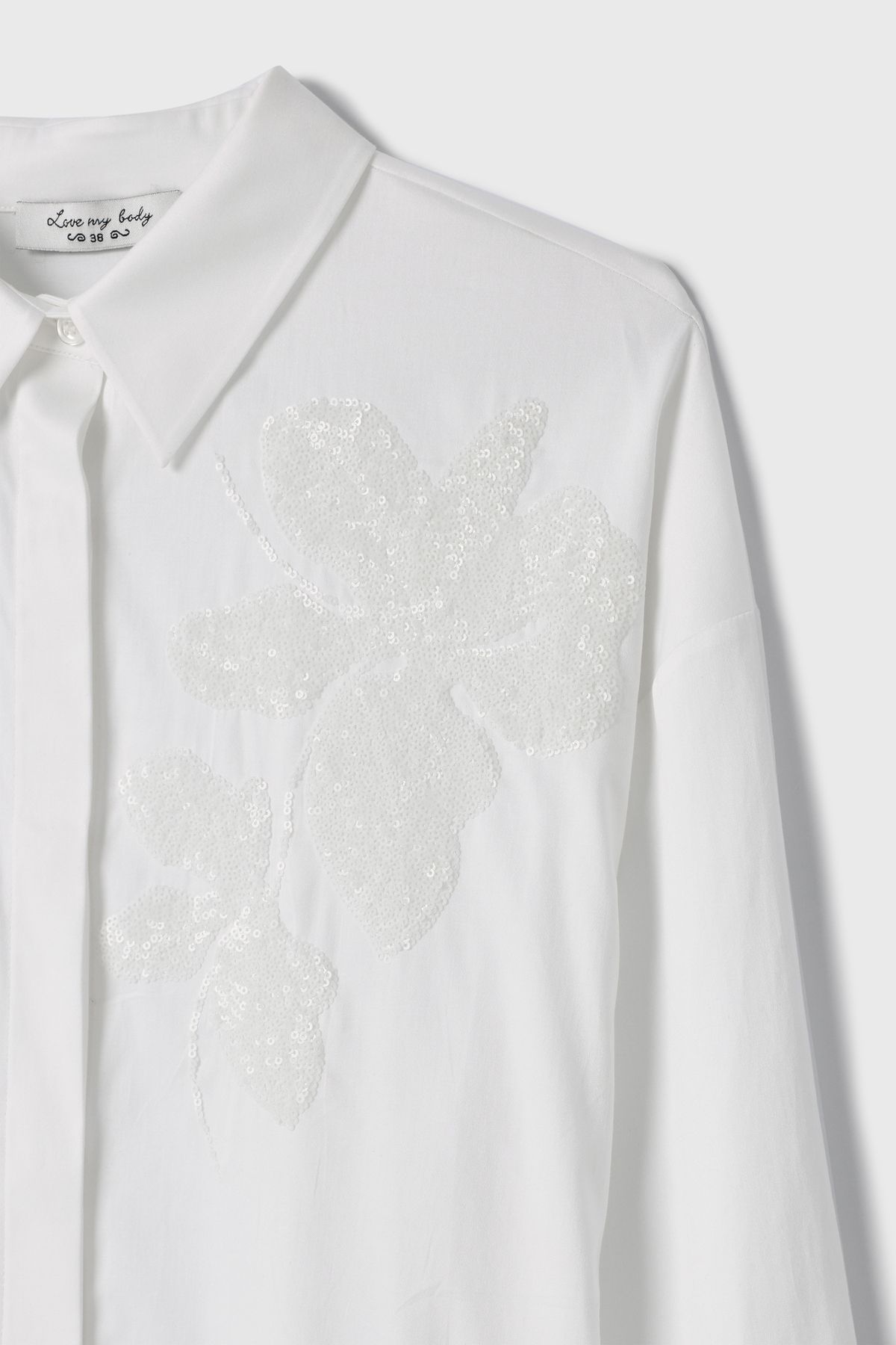 Love My Body-Embroidered Shirt 8