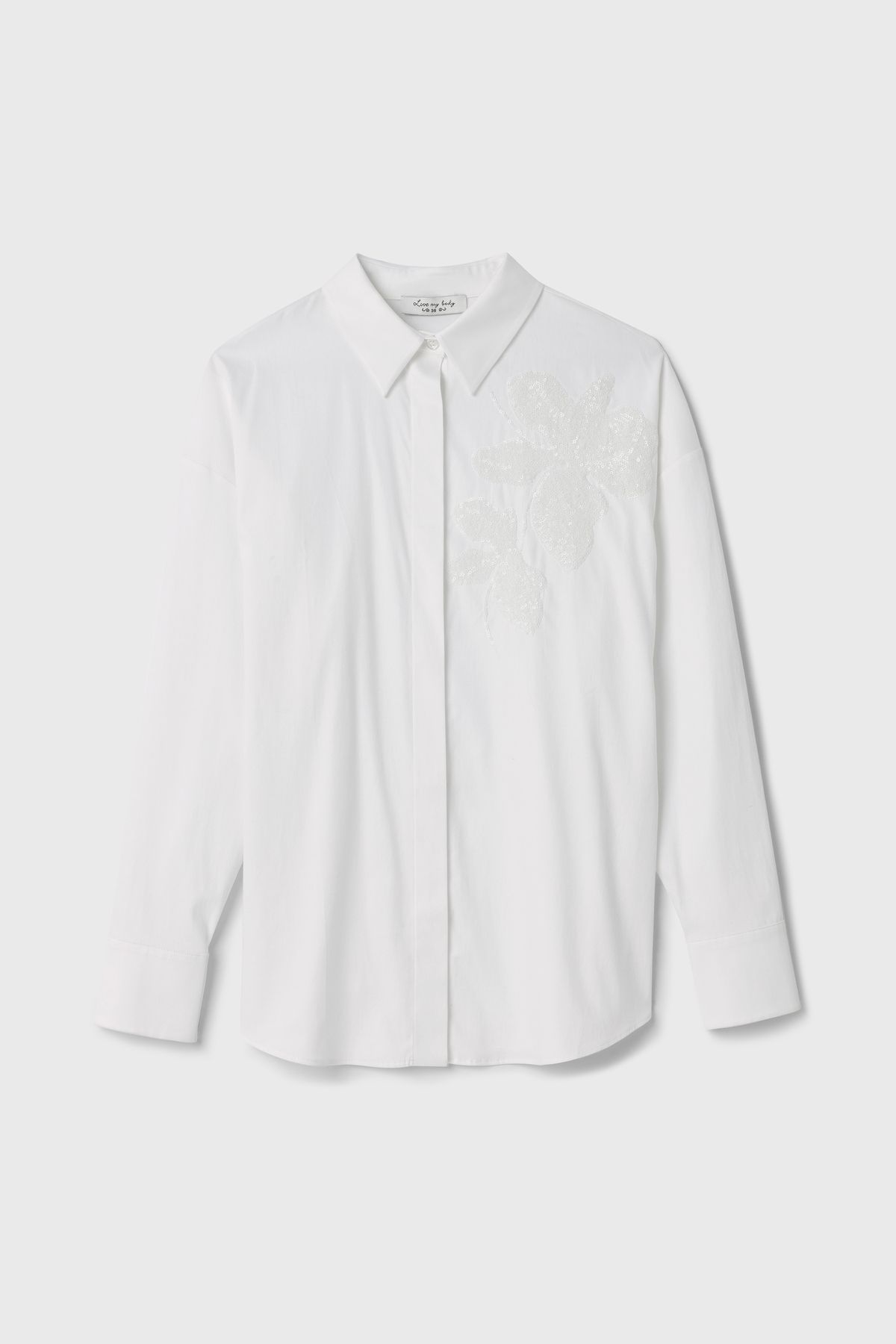 Love My Body-Embroidered Shirt 7