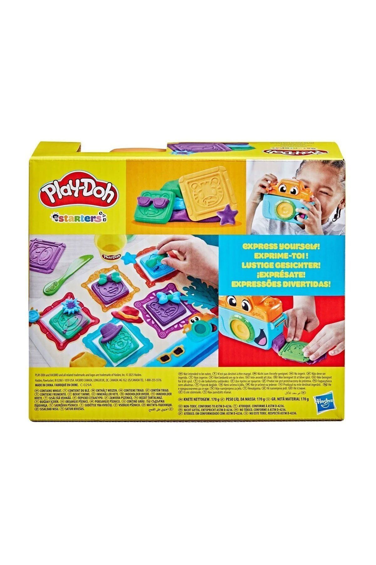 DENİZ G0502 Play-Doh Eğlenceli Fotoğrafçi Başlangıç Seti+3 yaş