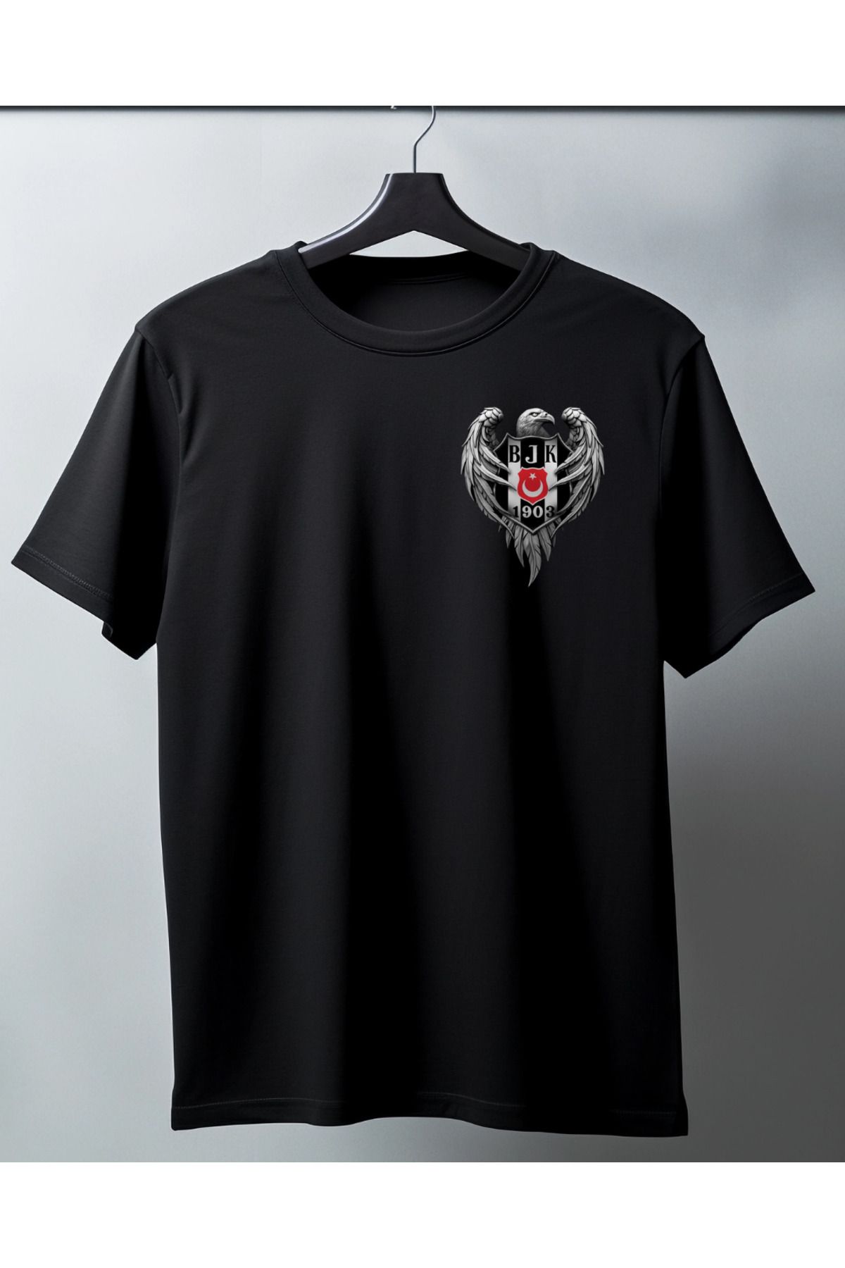 Ebiidesign Karakartal Sevdalıları İçin Baskılı Tasarım T-Shirt