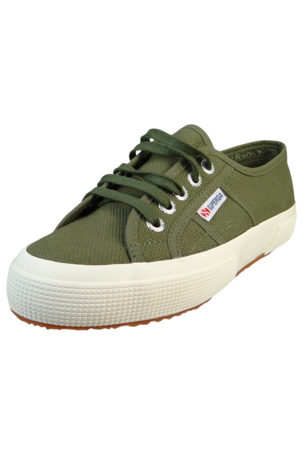 Superga Damen Grün Low Sneaker 2750 Cotu Low Top S000010 Ap0 Green Sherwood Favorio Textil Für - Größe 36