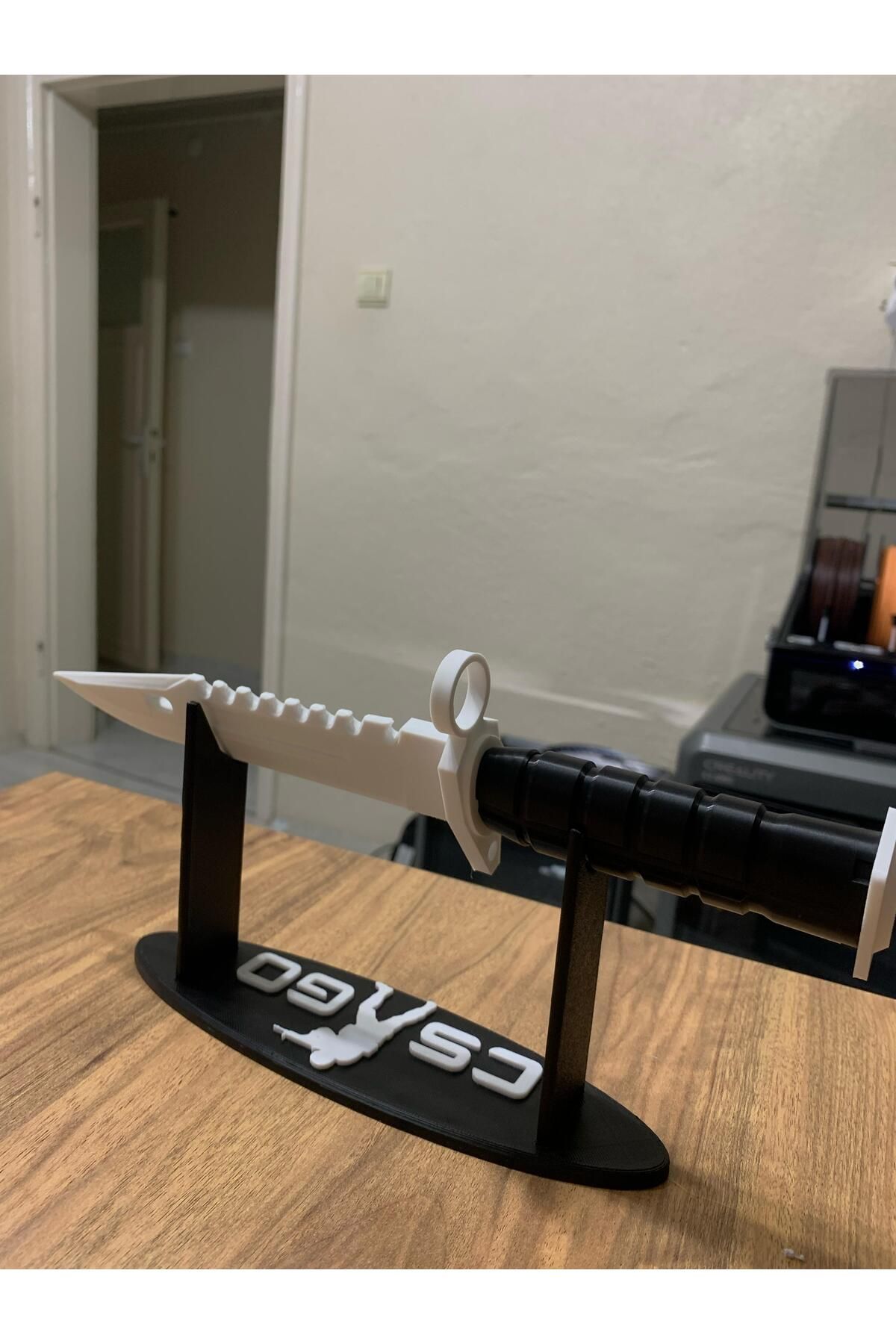 Modellio3D-Cs:Go M9 Bayonet 3D Printing Decorative Knife Model + Stand 5