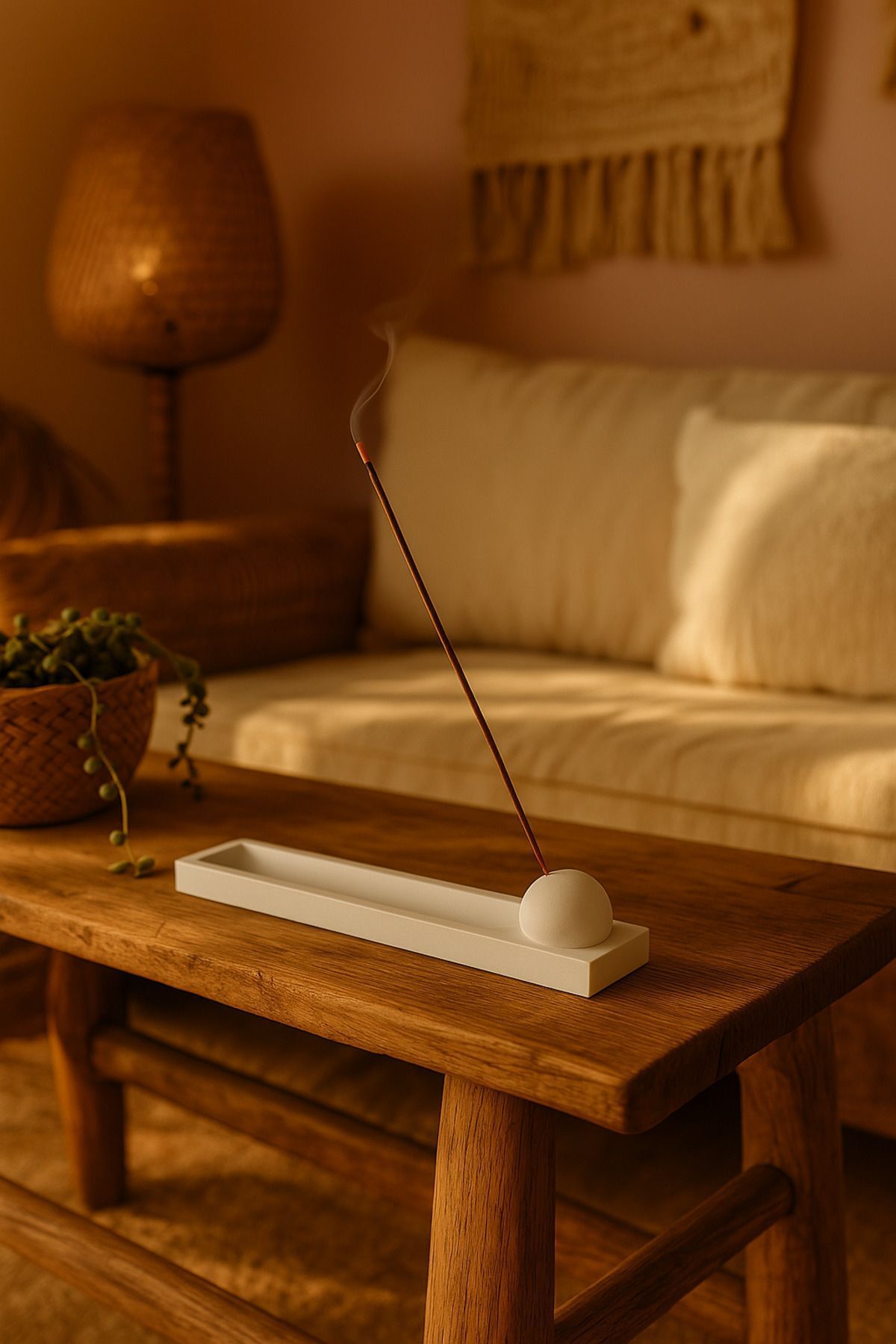 Home Minimalist ve Şık Tütsülük - Modern Dekoratif Tütsülük Modeli