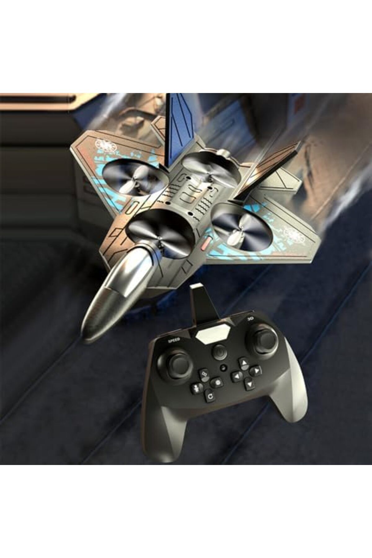 Generic-RC Airplane, 2.4GHz Remote Controlled Airplane, L0712 4 Channel Remote Control Airplane, Remo 8
