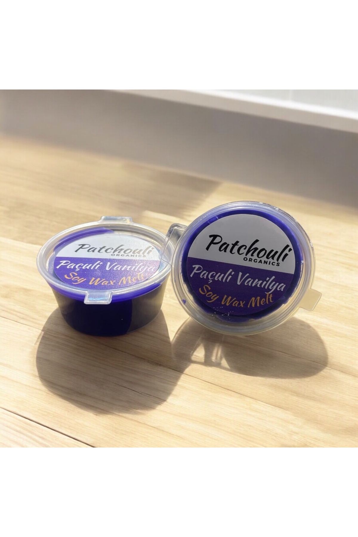 Patchouli Organics Paçuli Vanilya Kokulu Wax Melts 100% Soya Wax Buhurdanlık Tableti 20 gr