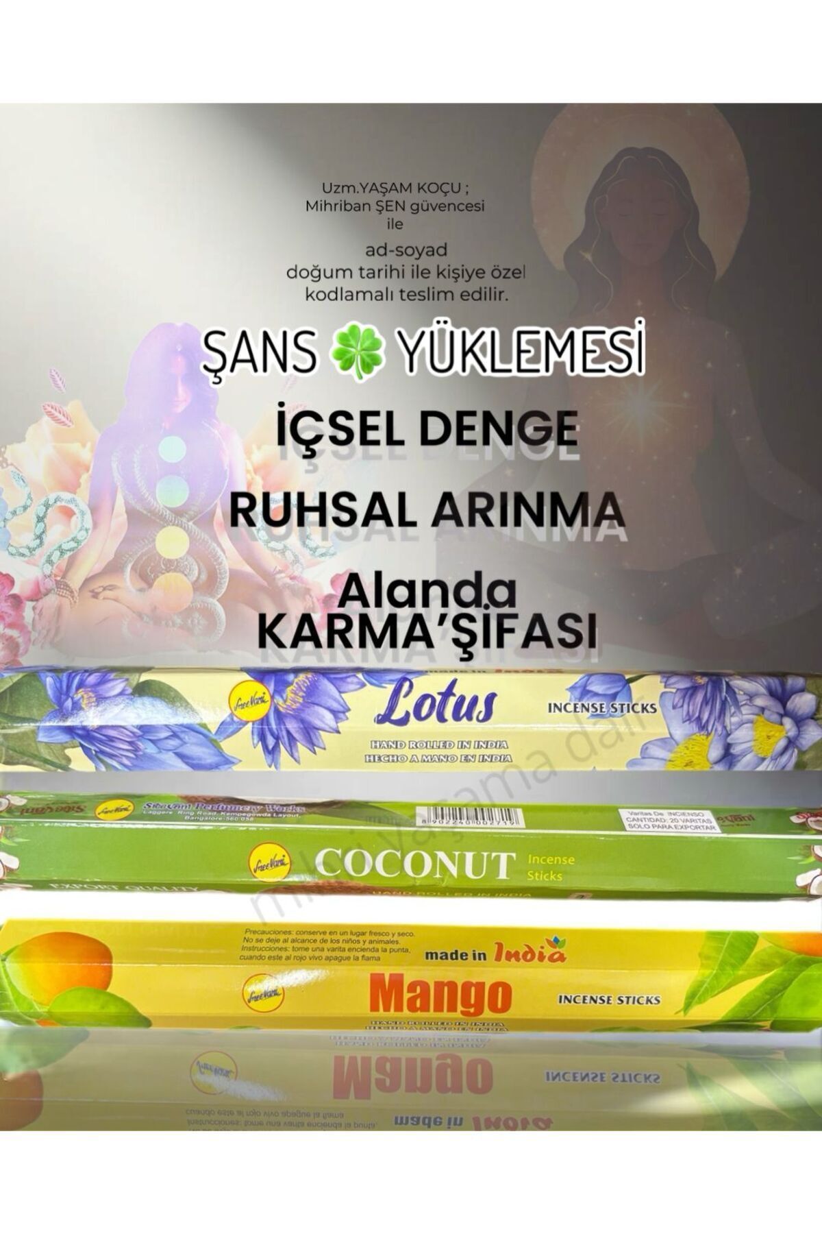 Mihri İçsel Denge Huzur Tütsü Seti