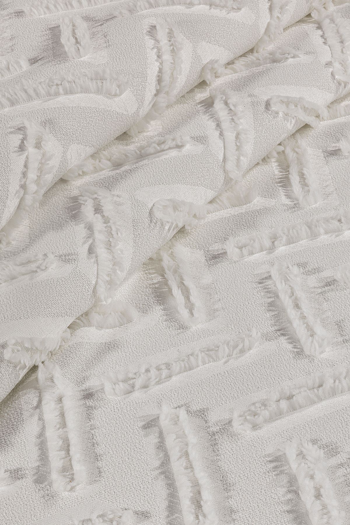 CANDAN ÇEYİZ-طقم مفرش سرير فردي من Pompom Delux Bohemian Ecru 6