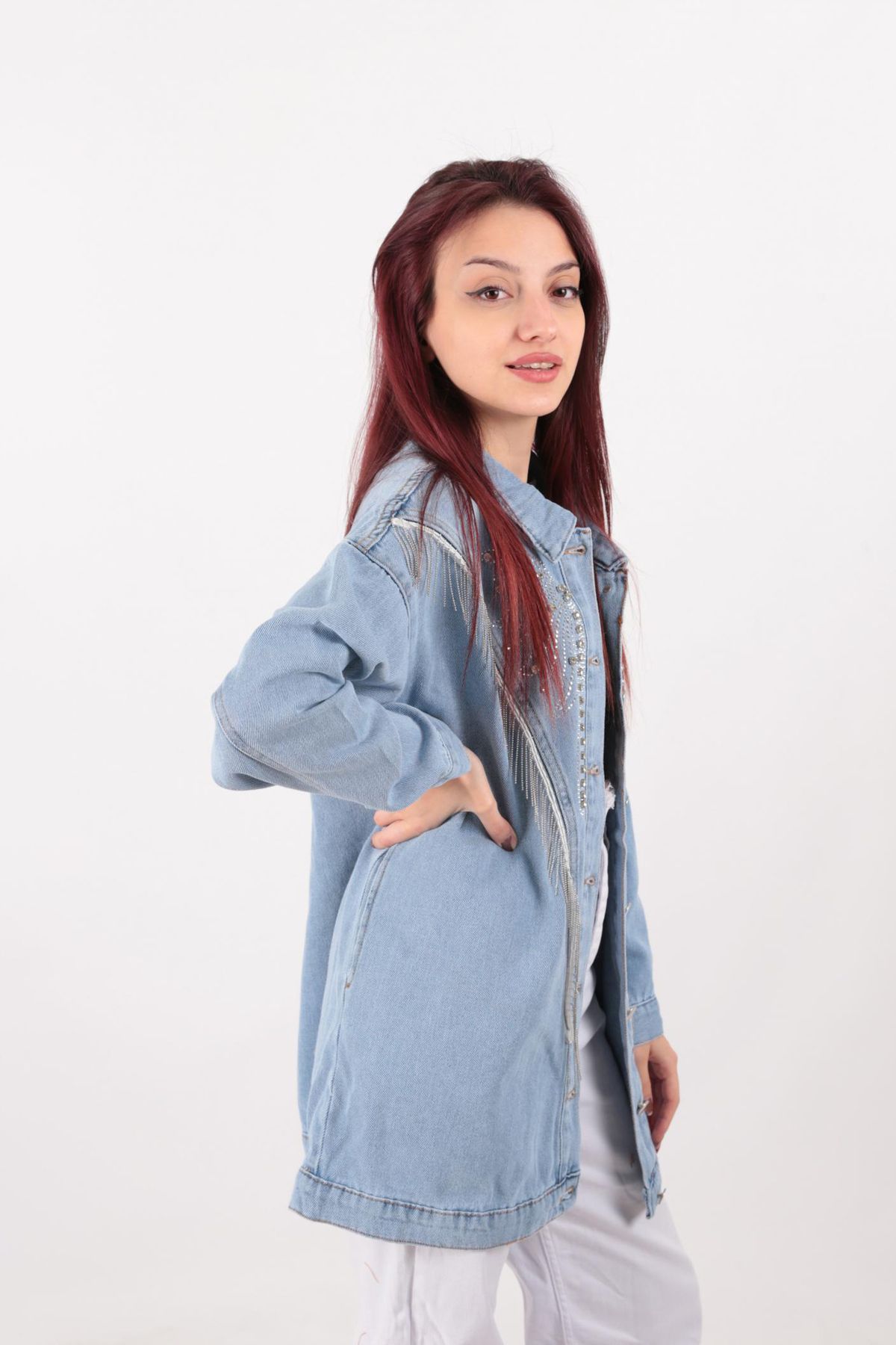 Aynaz-140046   Women's Denim Jacket 2