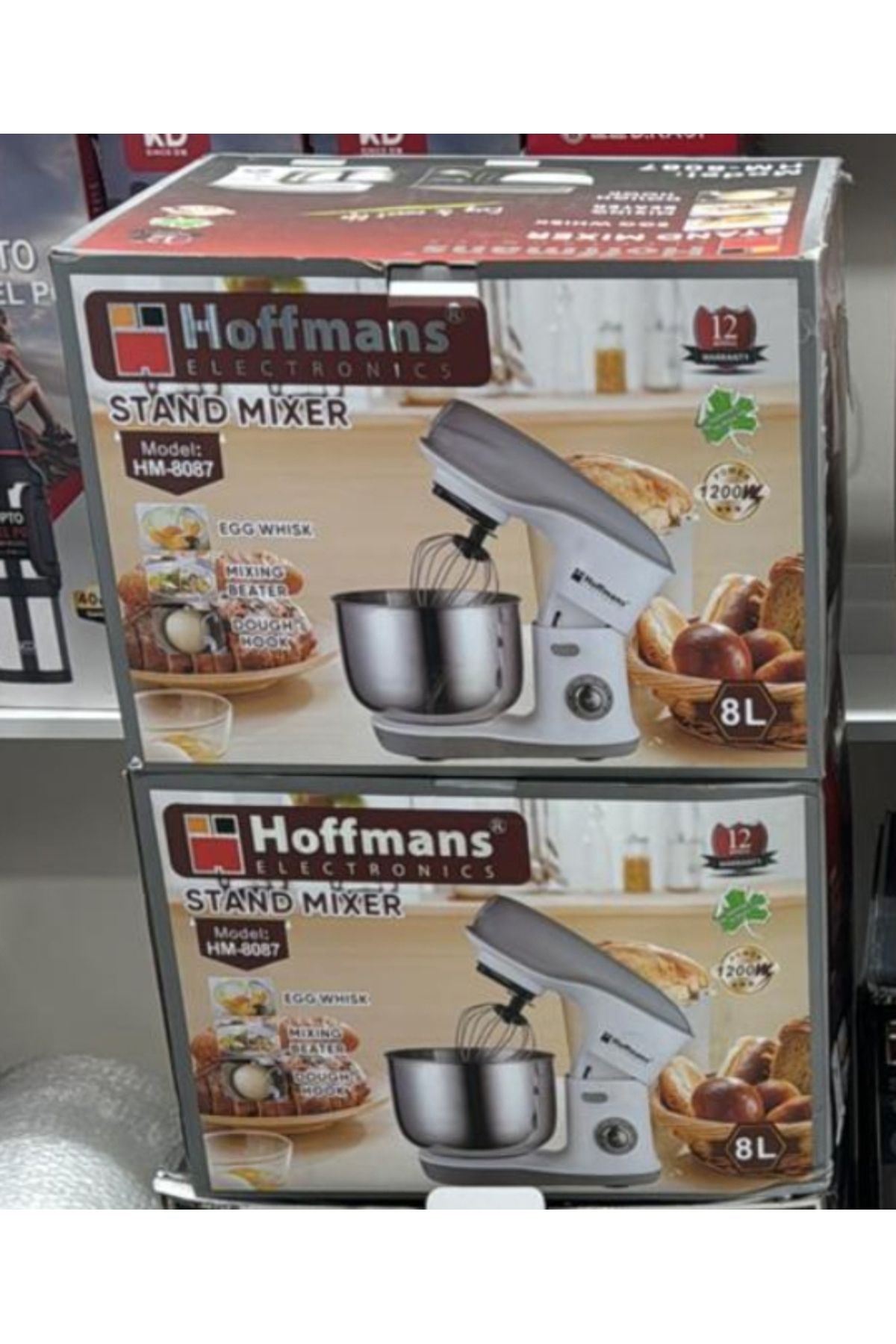 Home HOFMASS Profesyonel Master Chef 8.Litre Mıkser Hamur Yoğurma makinası