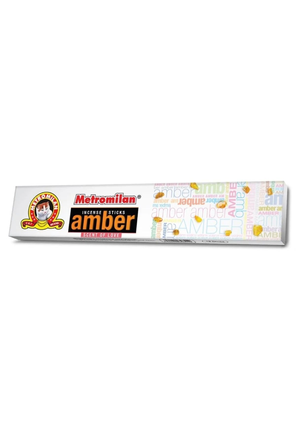 METROMİLAN Tütsü, Amber aramolı 1 paket 20 adet tütsü çubuğu