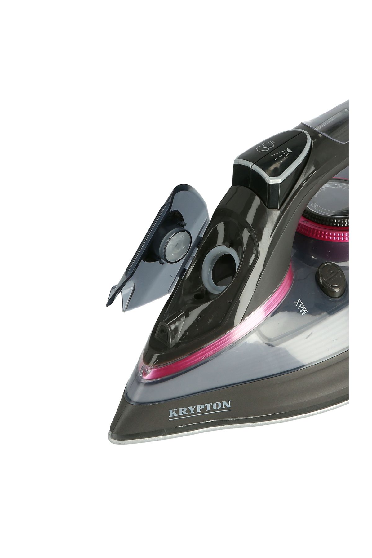 KRYPTON-Non-Stick Steam Iron with Dry/Wet Modes, Vertical Steam, Self-Clean, Soft Grip – Easy Ironing 5