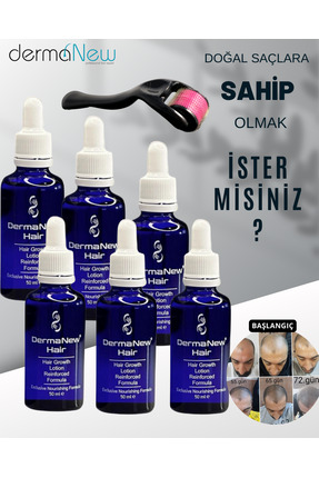 dermanew Serum - Sac Bakım Yağı - Saç Yaği - Serum - Saç Yağı ( 6 Adet Serum ...