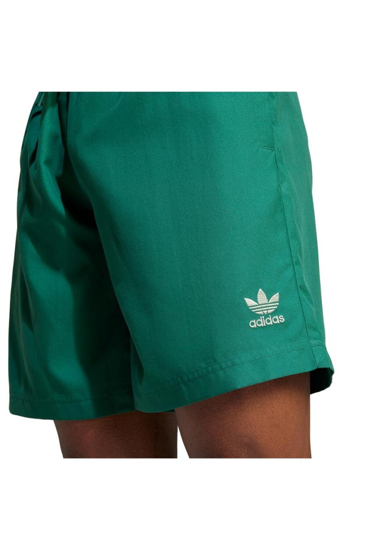 adidas-Men's Green Swim Shorts Adıc Solid 8Inc Jg1049 4