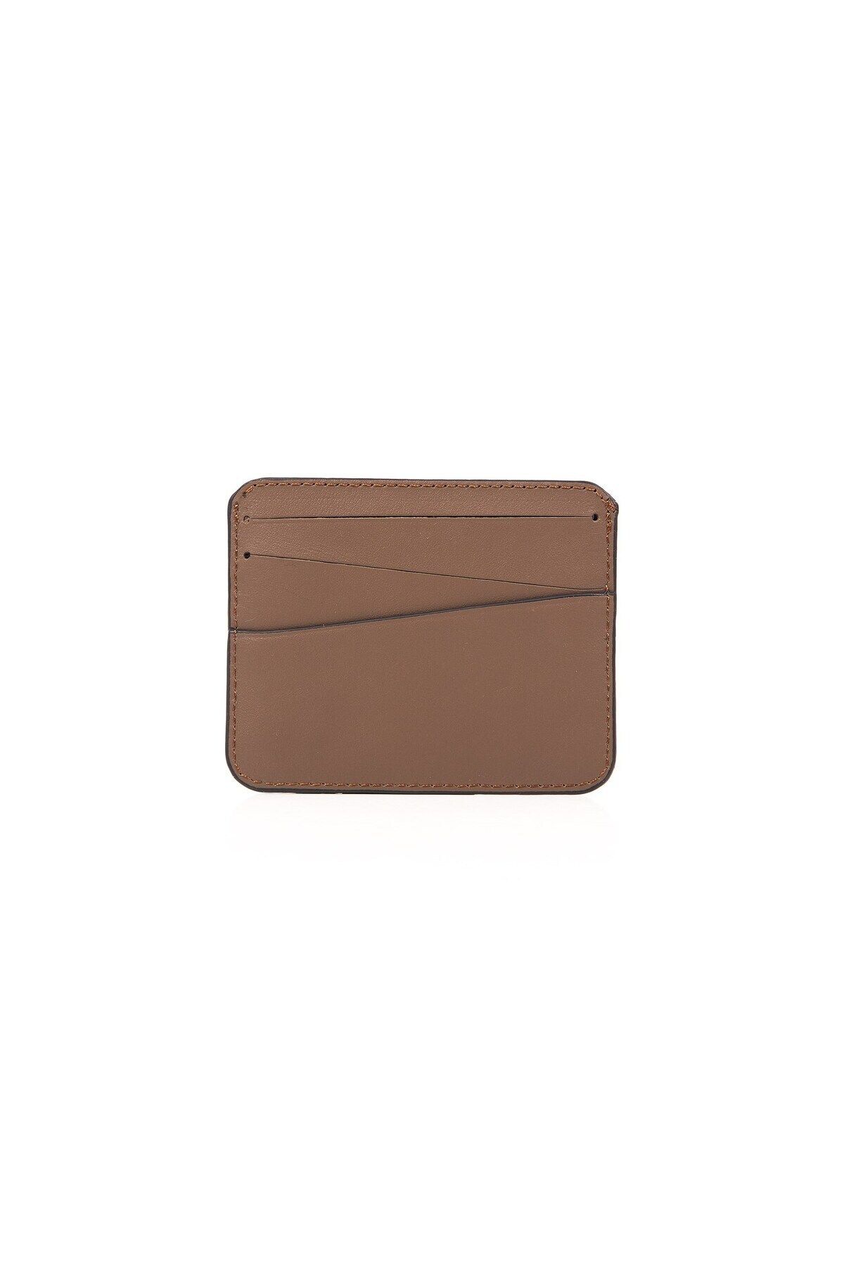 gio&mi-Boris Genuine Leather Men's Brown (Casual Model) Card Holder Business Card Holder 3