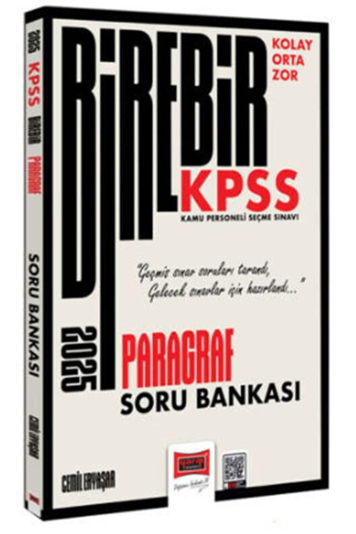 Yargı Yayınları Yargı Yayınları 2025 KPSS Birebir Serisi Kolay Orta Zor Paragraf Soru Bankası