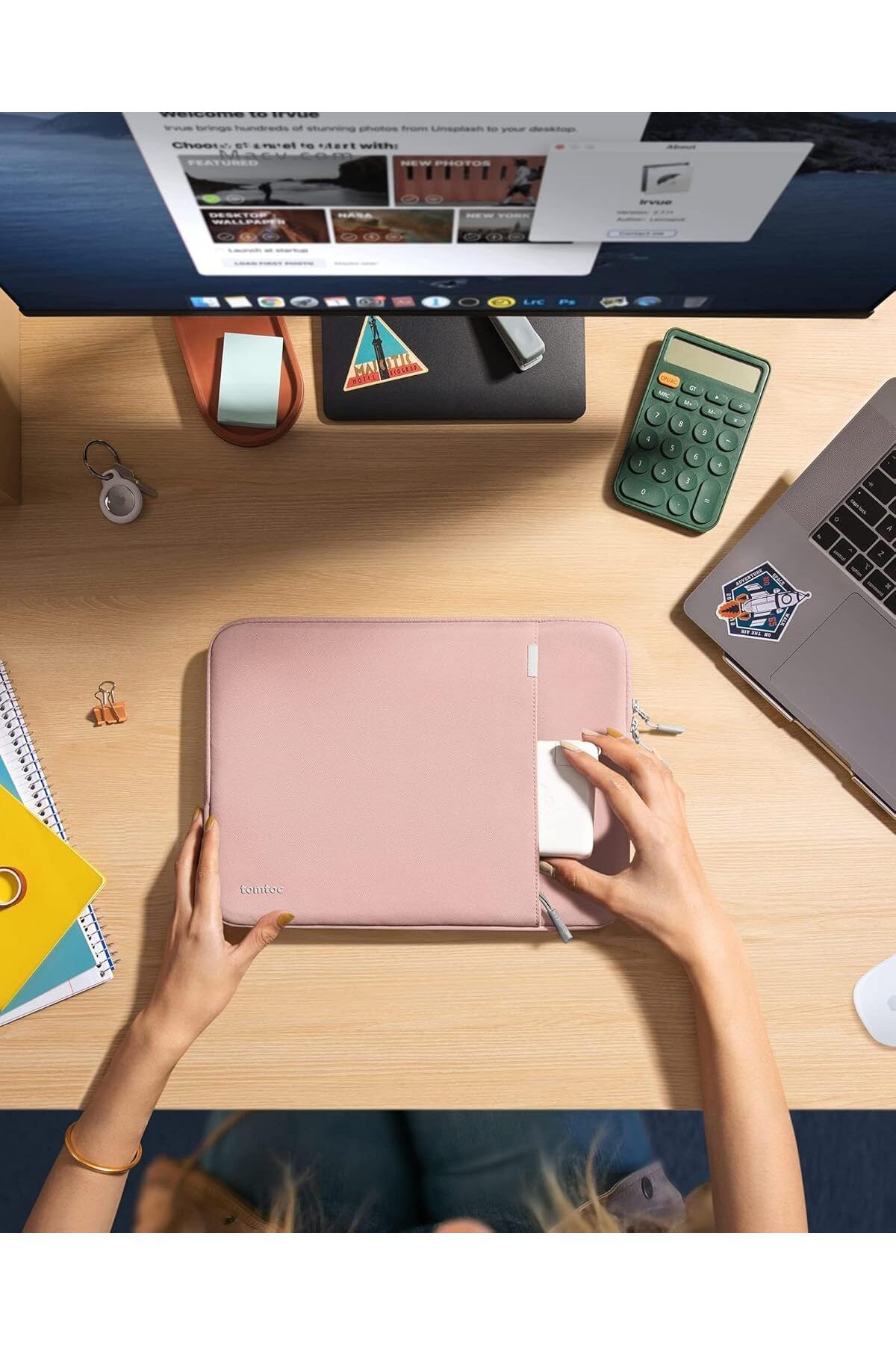 Tomtoc-جراب Defender-A13 360 لجهاز MacBook Air وMacBook Pro مقاس 13 بوصة مقاوم للماء 7