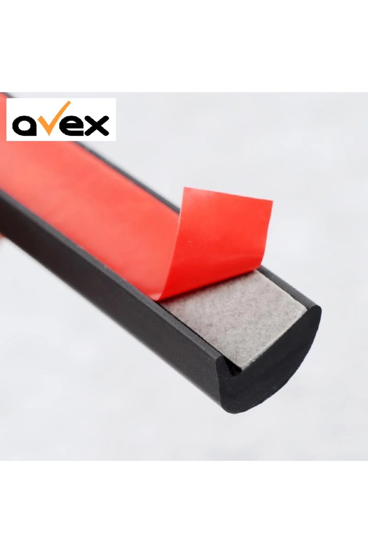 Avex-Set of 4 rubber fender protectors, black 2